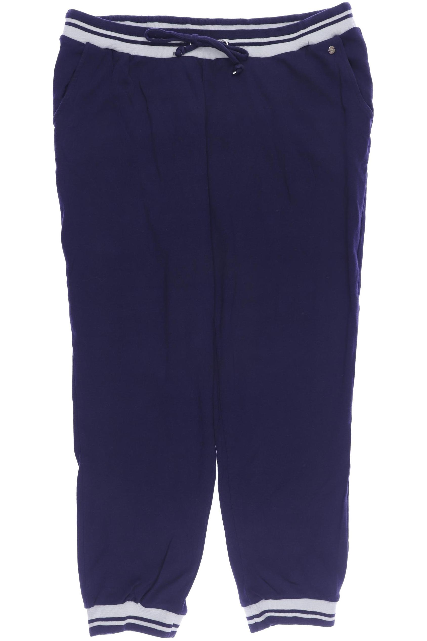 

sheego Damen Stoffhose, marineblau, Gr. 52
