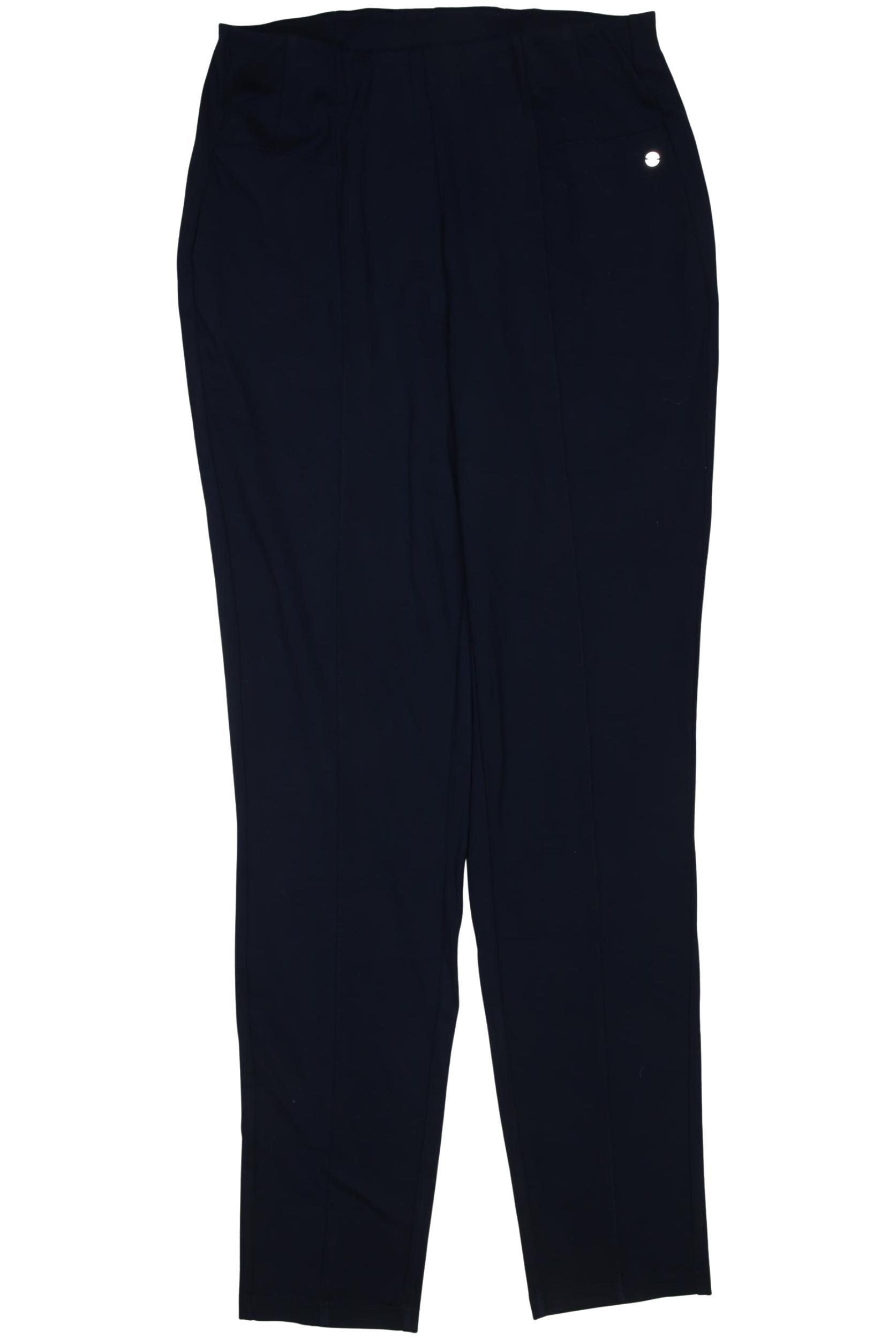 

sheego Damen Stoffhose, marineblau, Gr. 40