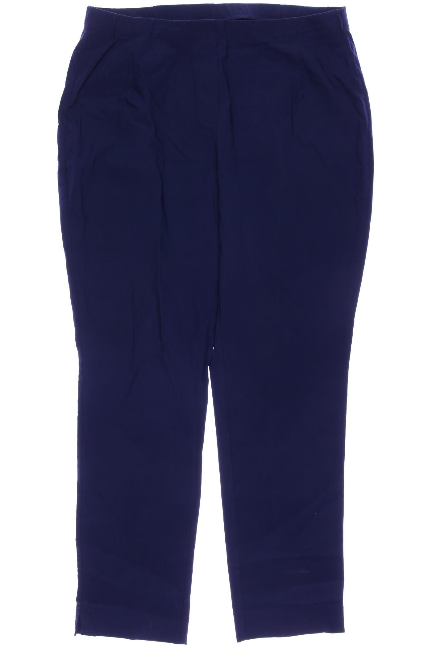 

sheego Damen Stoffhose, marineblau, Gr. 46