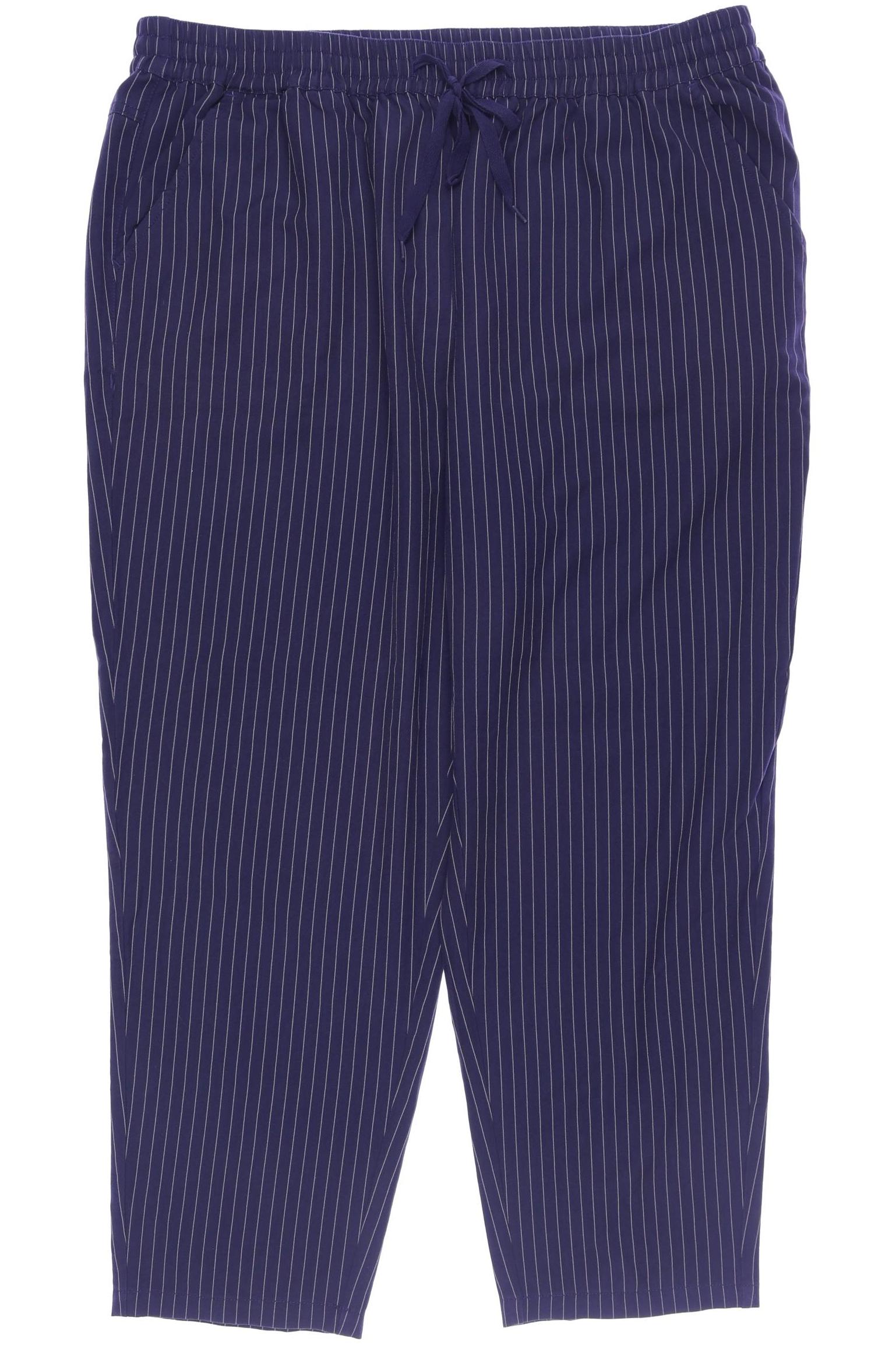 

sheego Damen Stoffhose, marineblau, Gr. 48