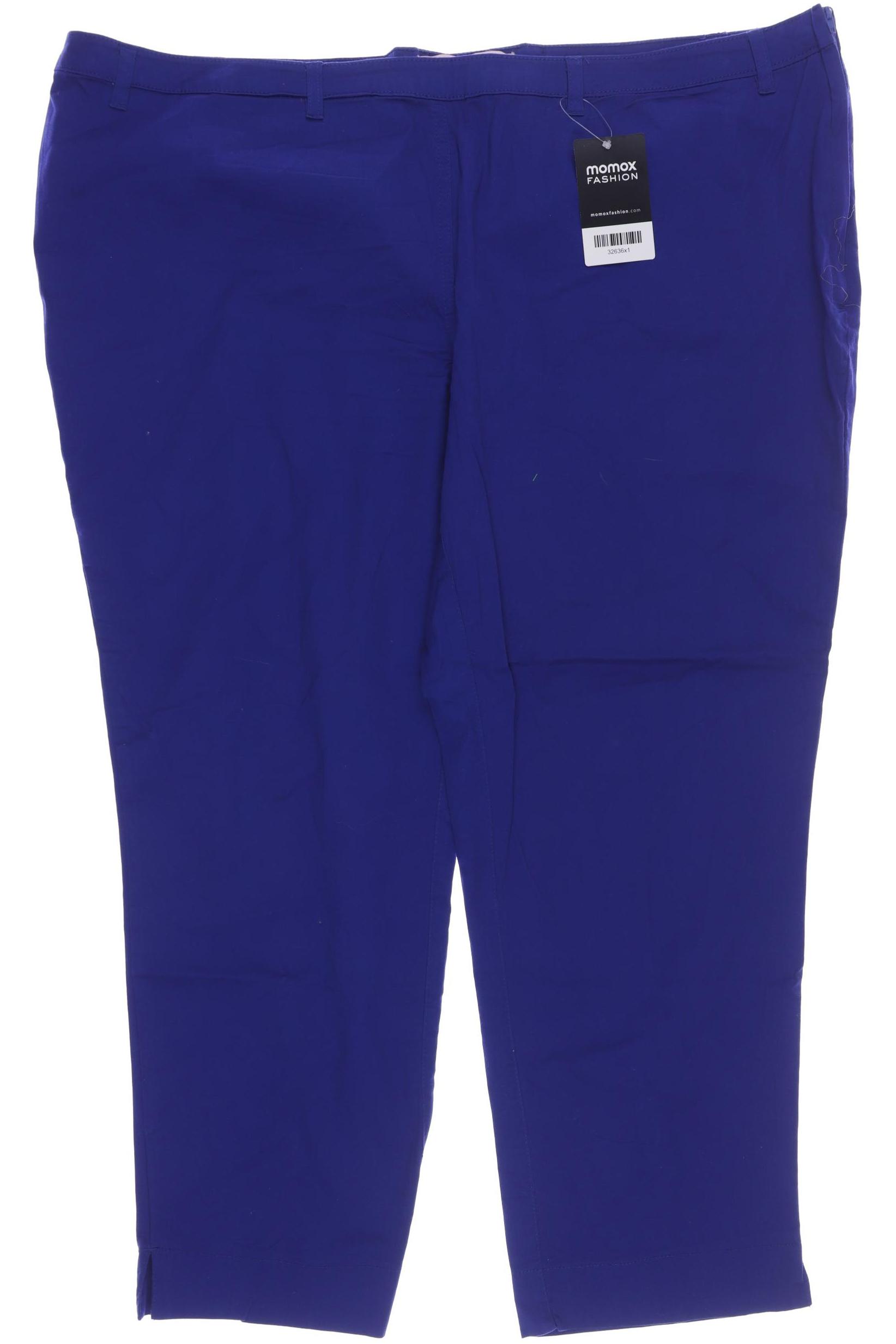 

sheego Damen Stoffhose, blau