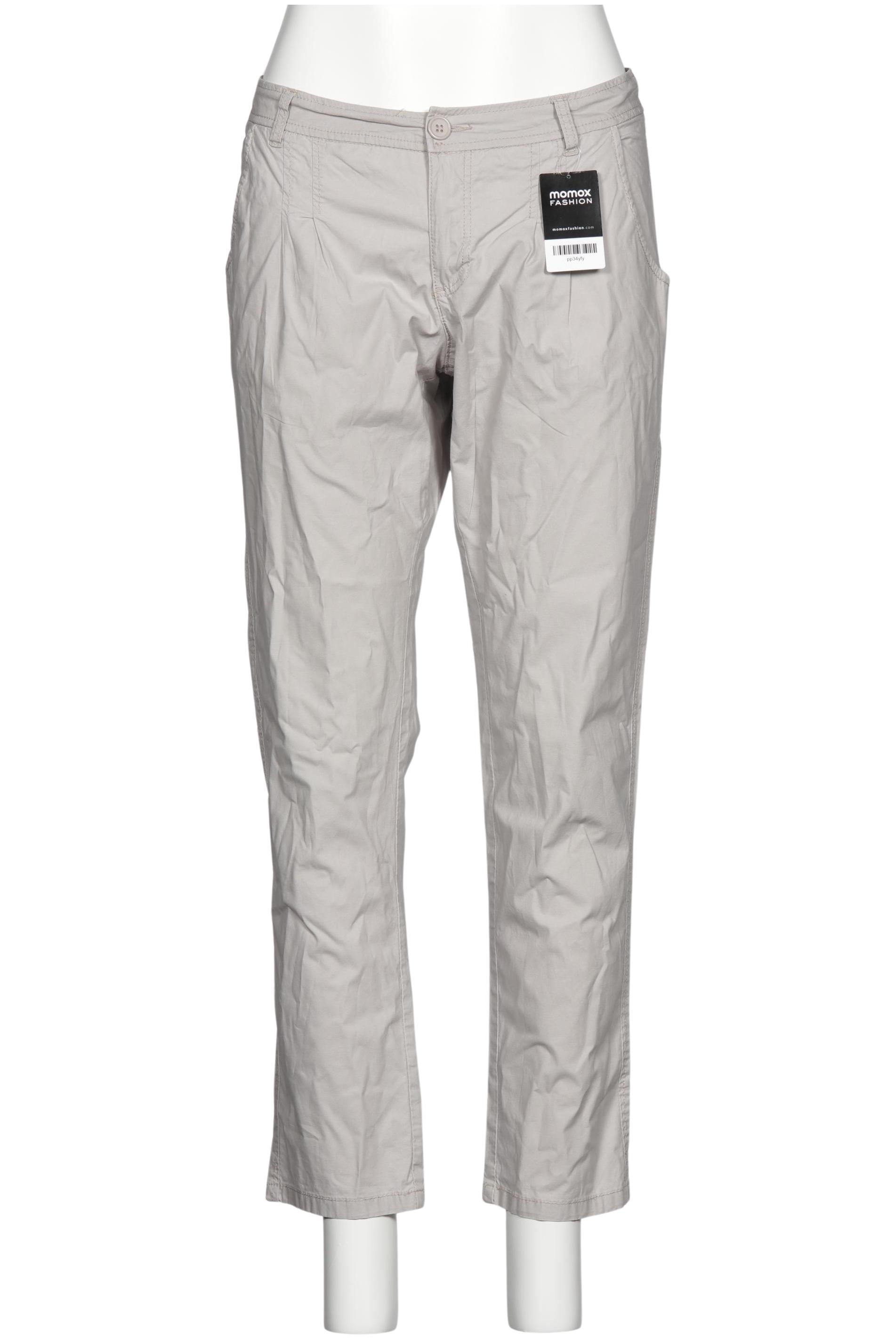 

sheego Damen Stoffhose, grau, Gr. 44