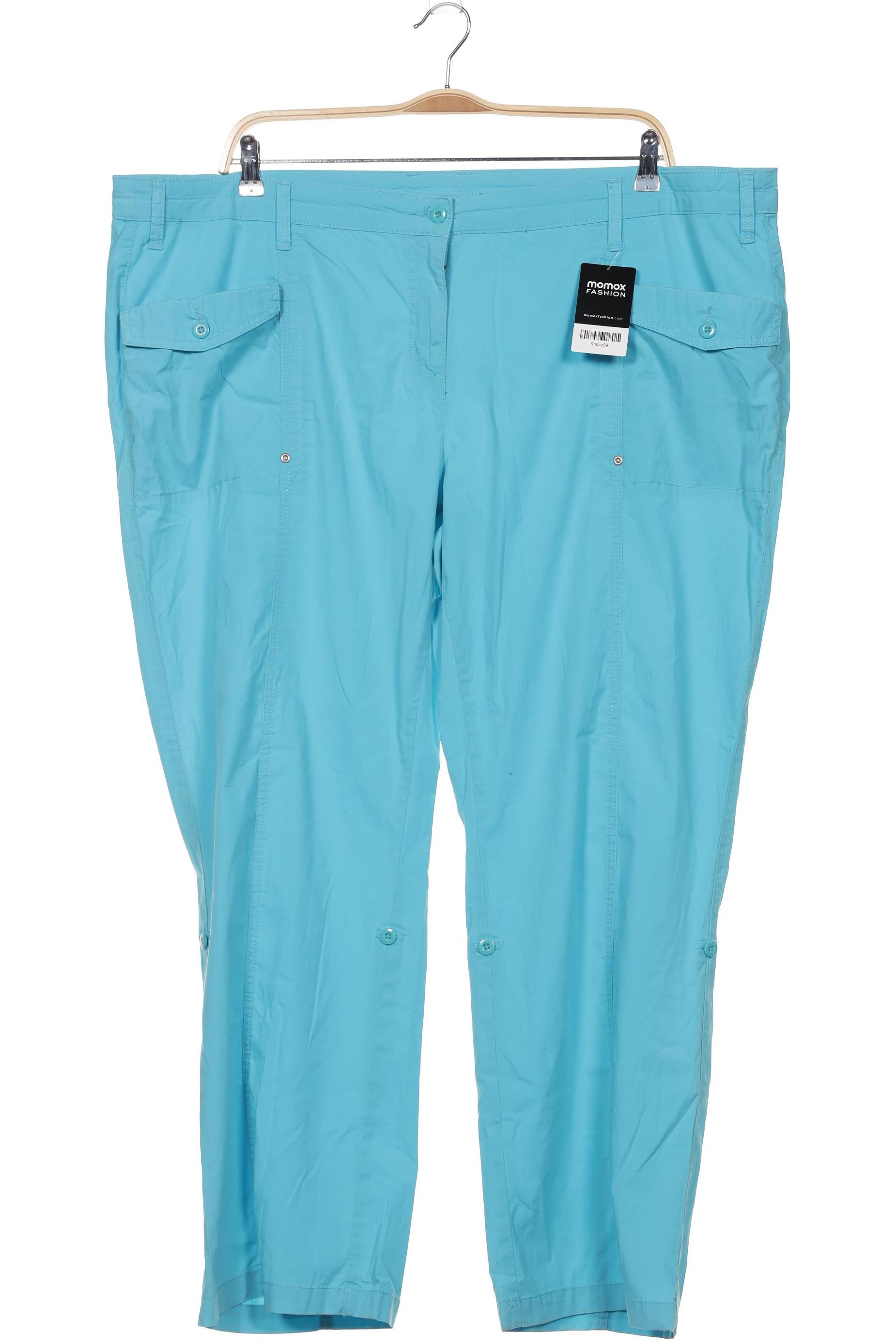 

sheego Damen Stoffhose, blau, Gr. 27
