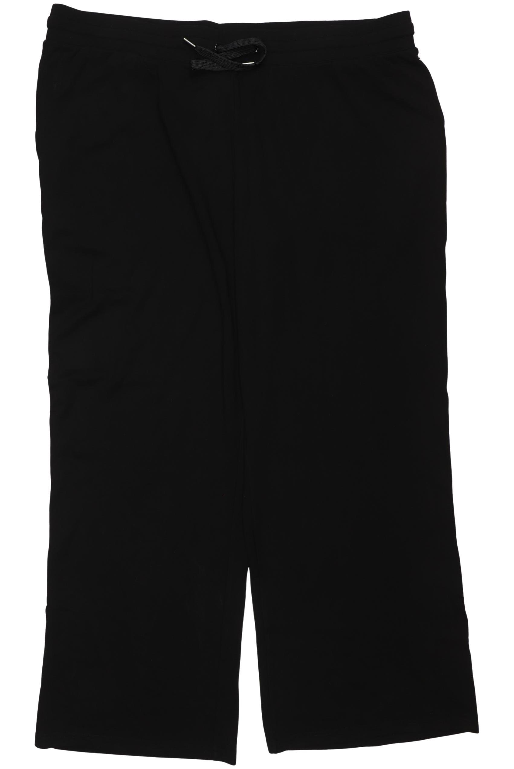 

sheego Damen Stoffhose, schwarz, Gr. 52