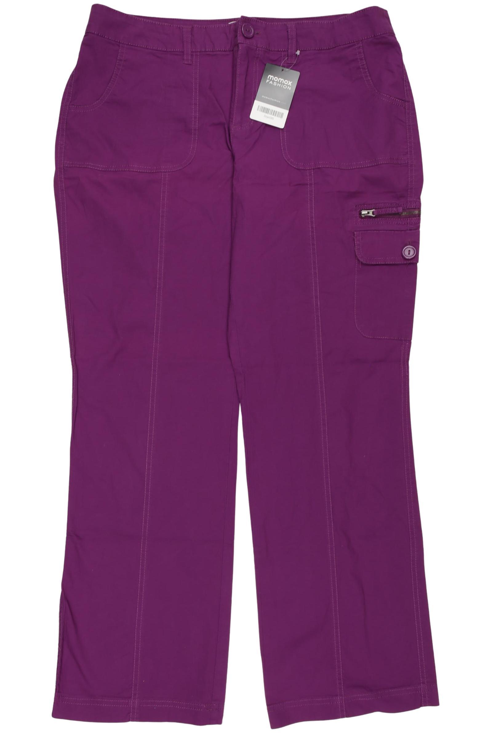 

sheego Damen Stoffhose, flieder, Gr. 22