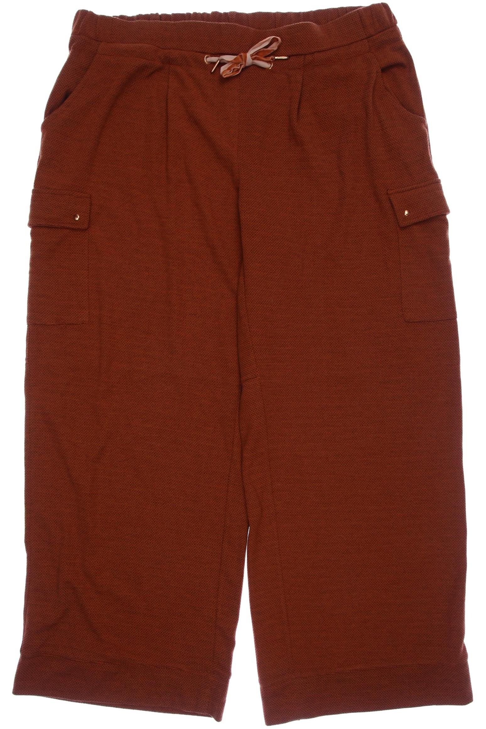 

sheego Damen Stoffhose, braun, Gr. 50