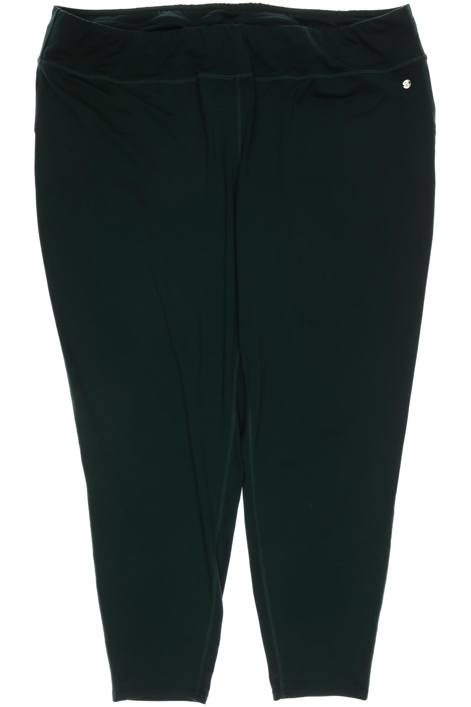 

sheego Damen Stoffhose, grün