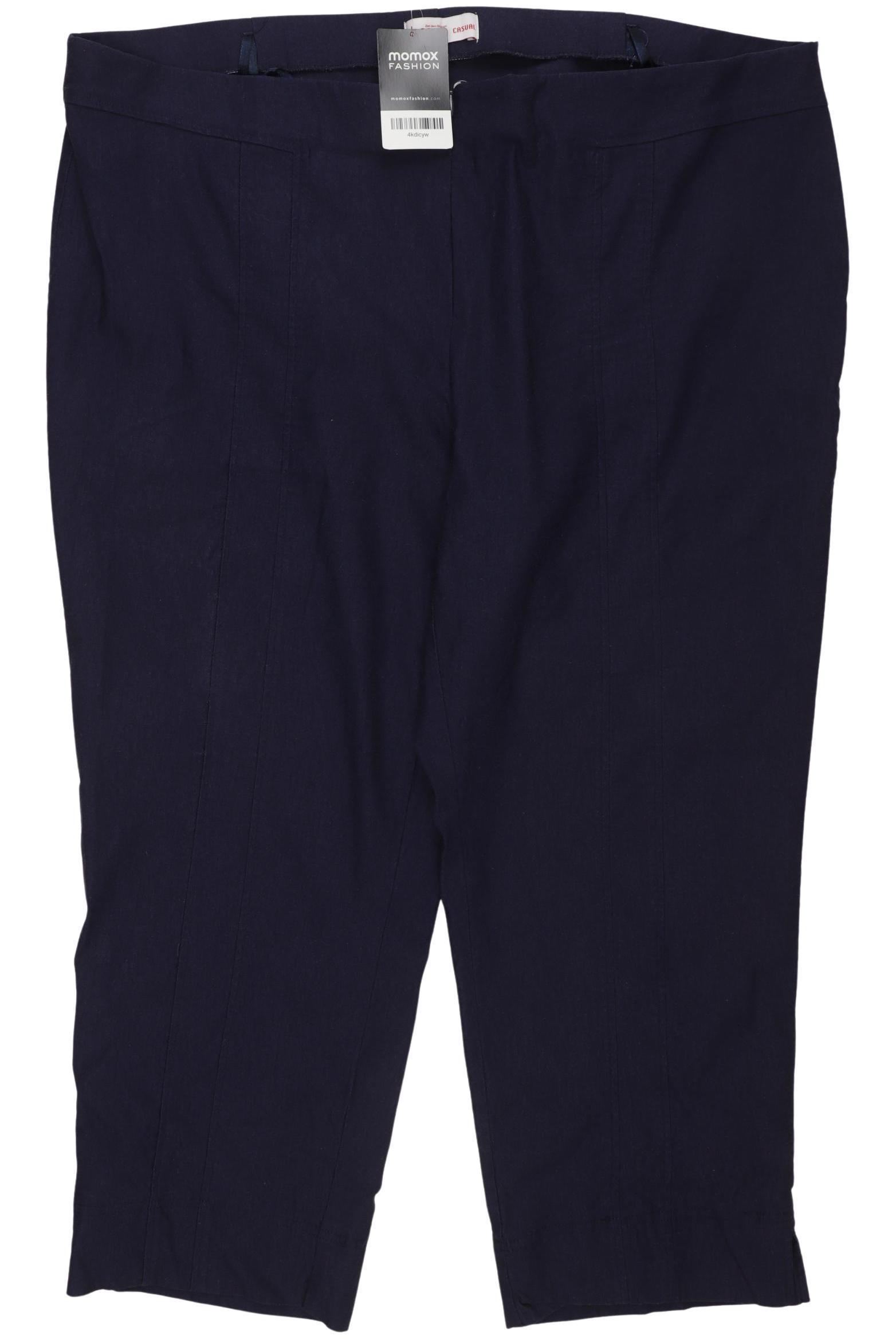 

sheego Damen Stoffhose, marineblau, Gr. 54