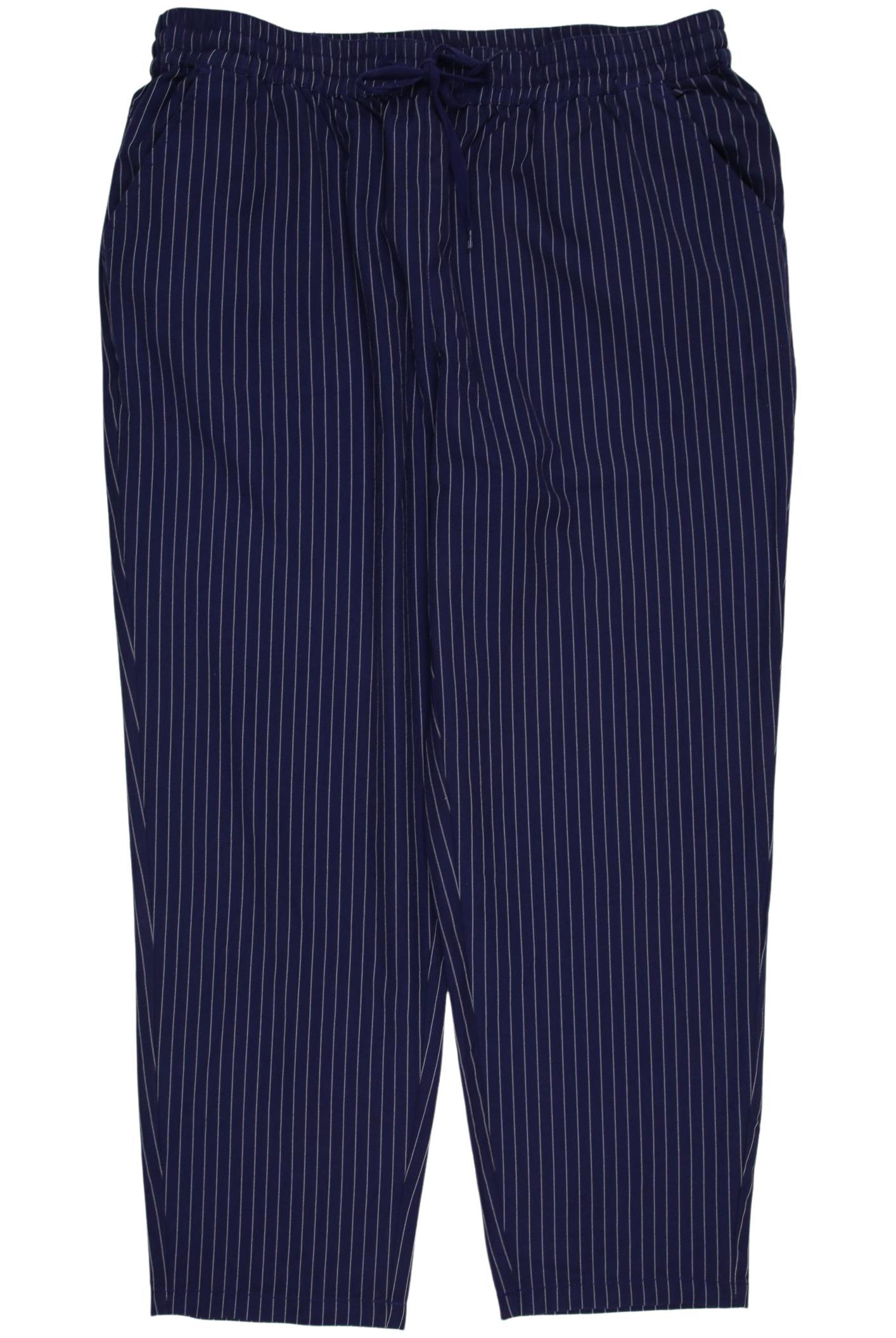 

sheego Damen Stoffhose, marineblau, Gr. 48
