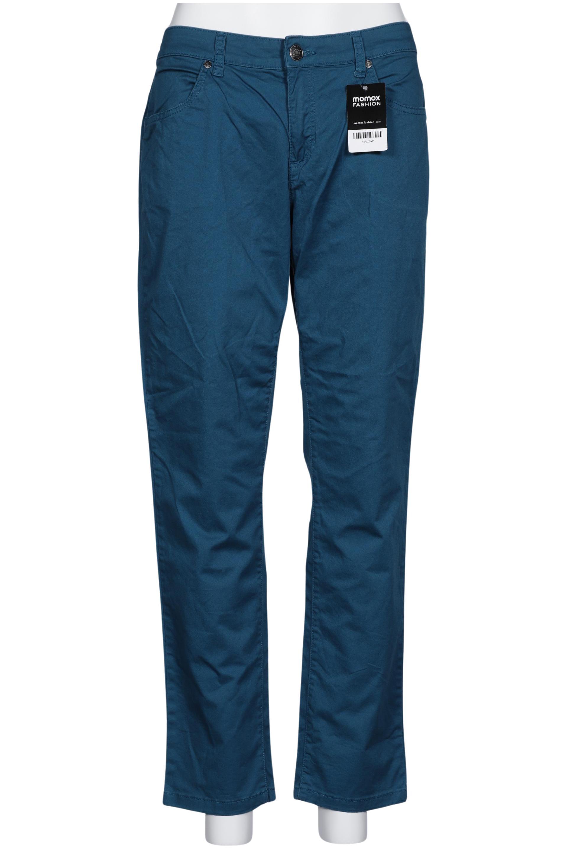 

sheego Damen Stoffhose, türkis, Gr. 46