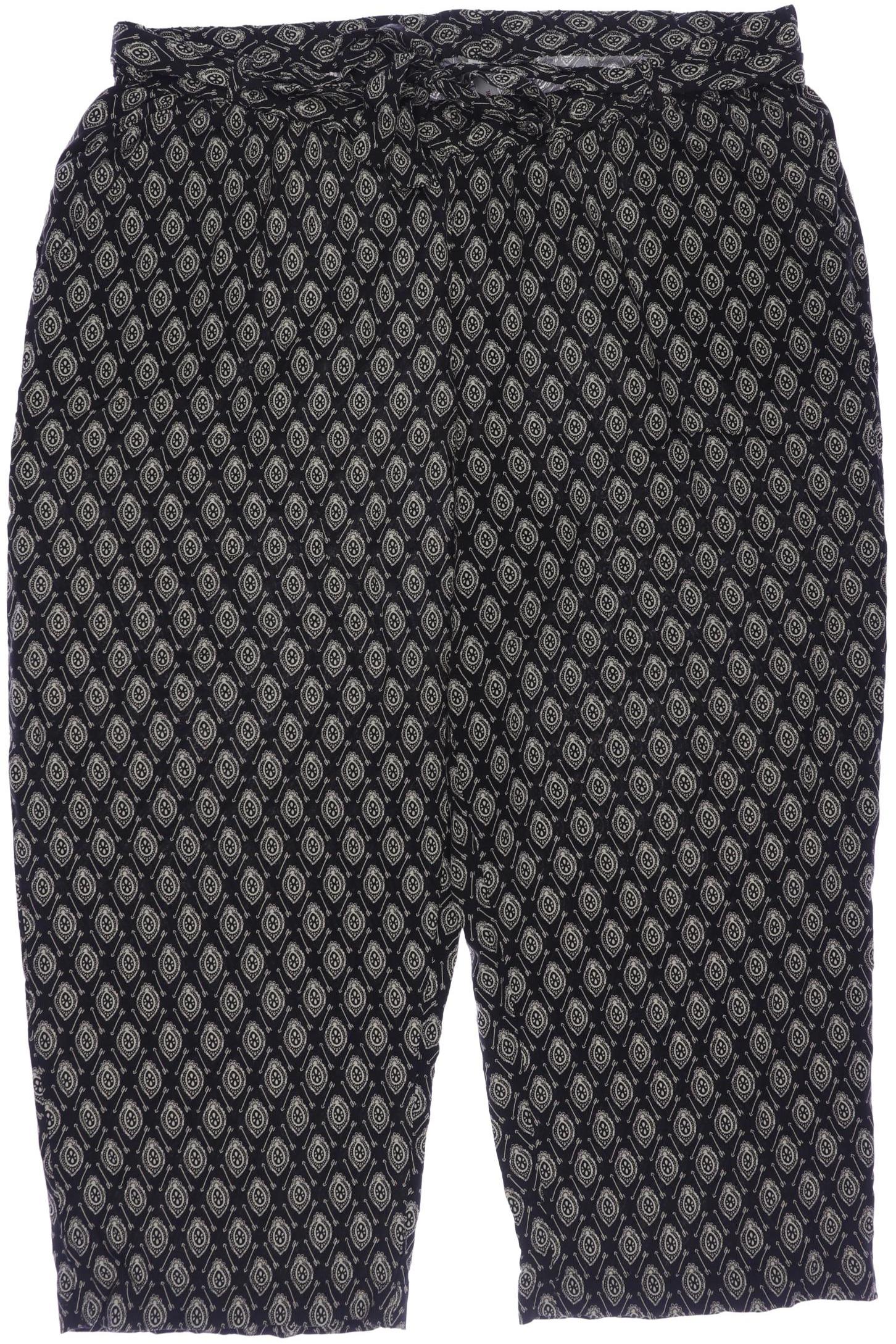 

sheego Damen Stoffhose, schwarz, Gr. 50
