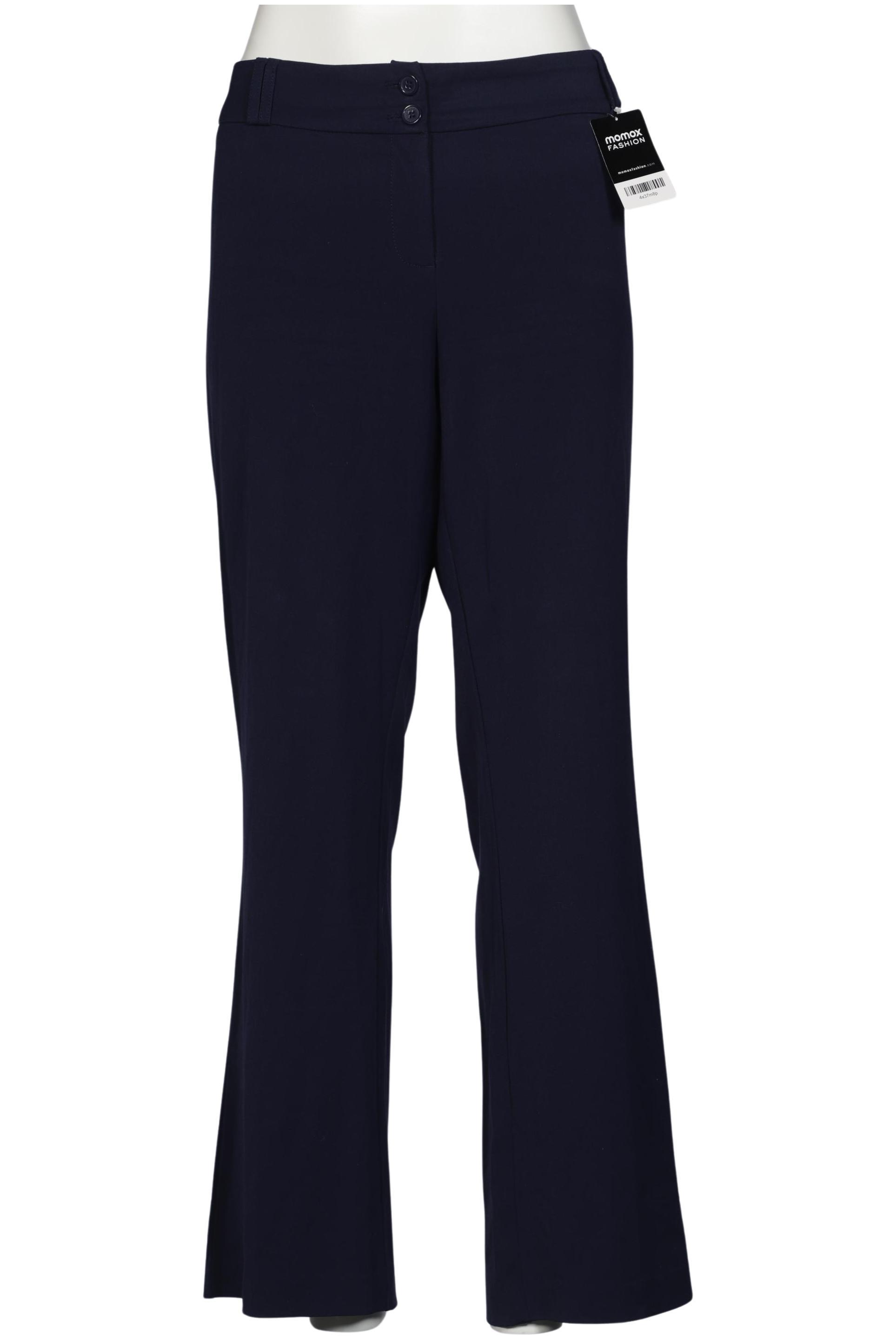 

sheego Damen Stoffhose, marineblau, Gr. 48