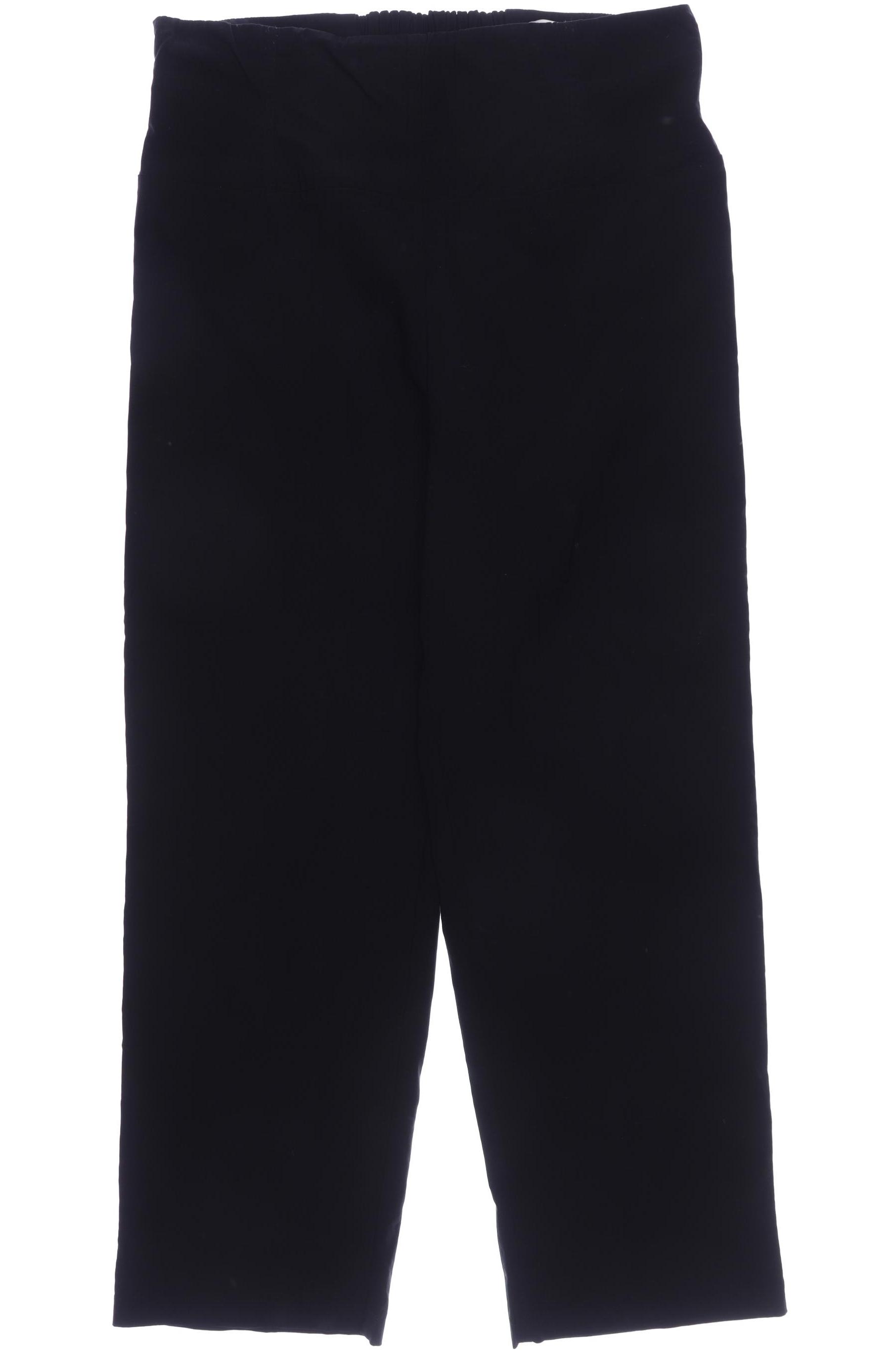 

sheego Damen Stoffhose, schwarz, Gr. 52