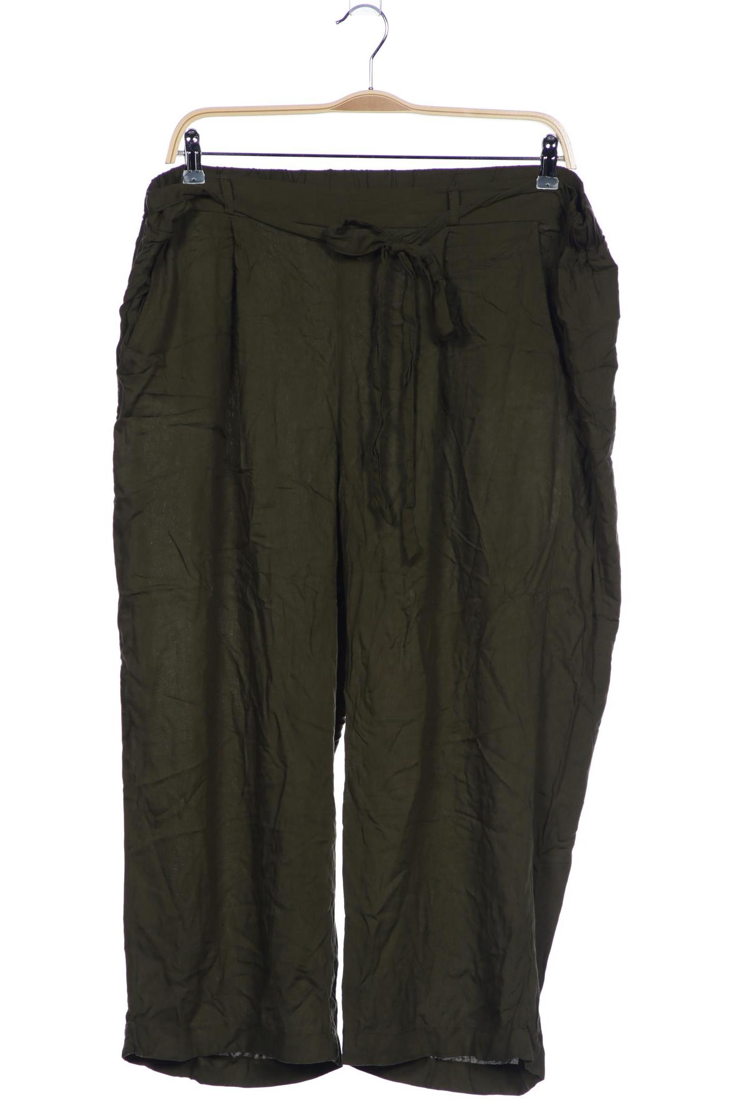 

sheego Damen Stoffhose, grün, Gr. 52