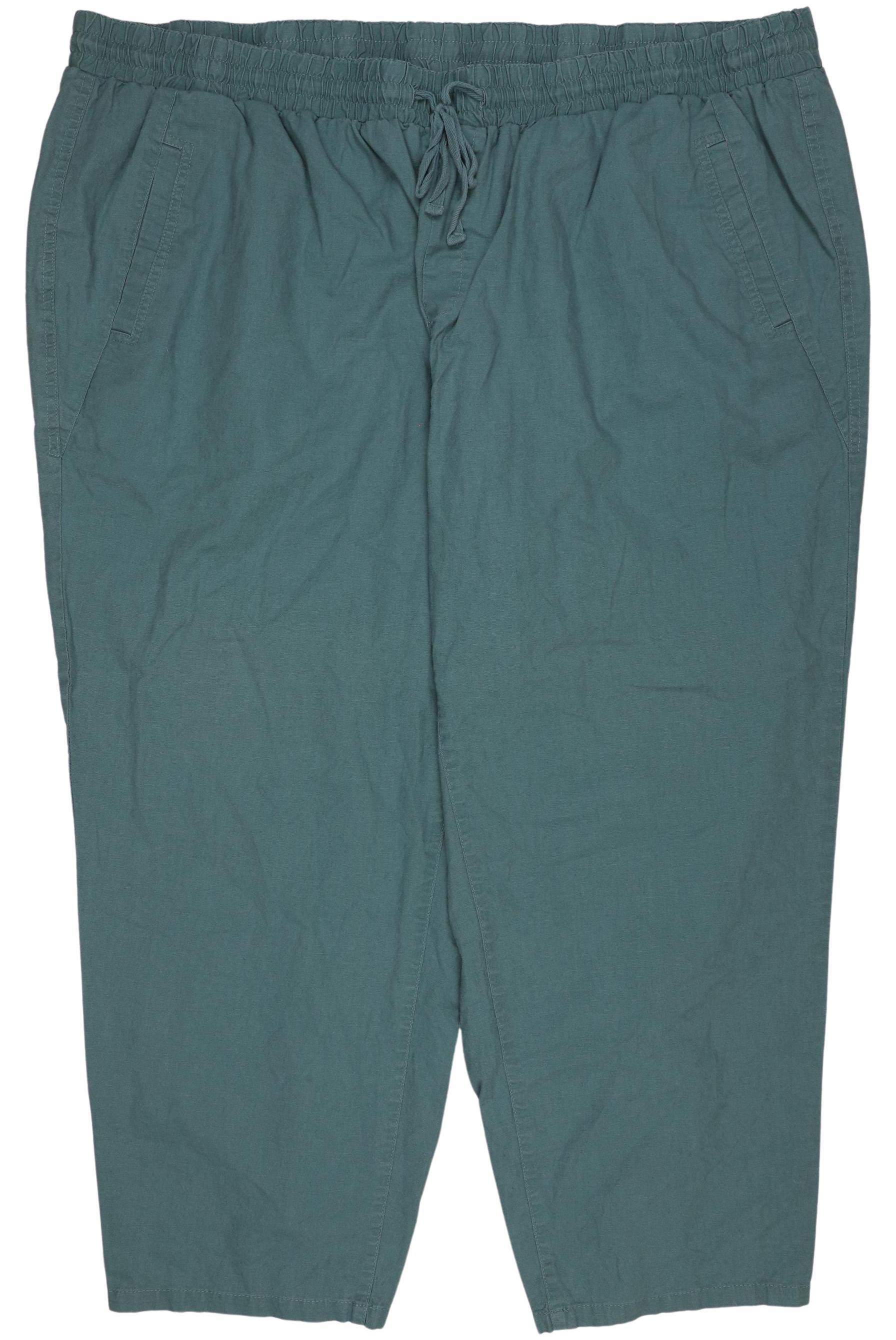 

sheego Damen Stoffhose, türkis, Gr. 56