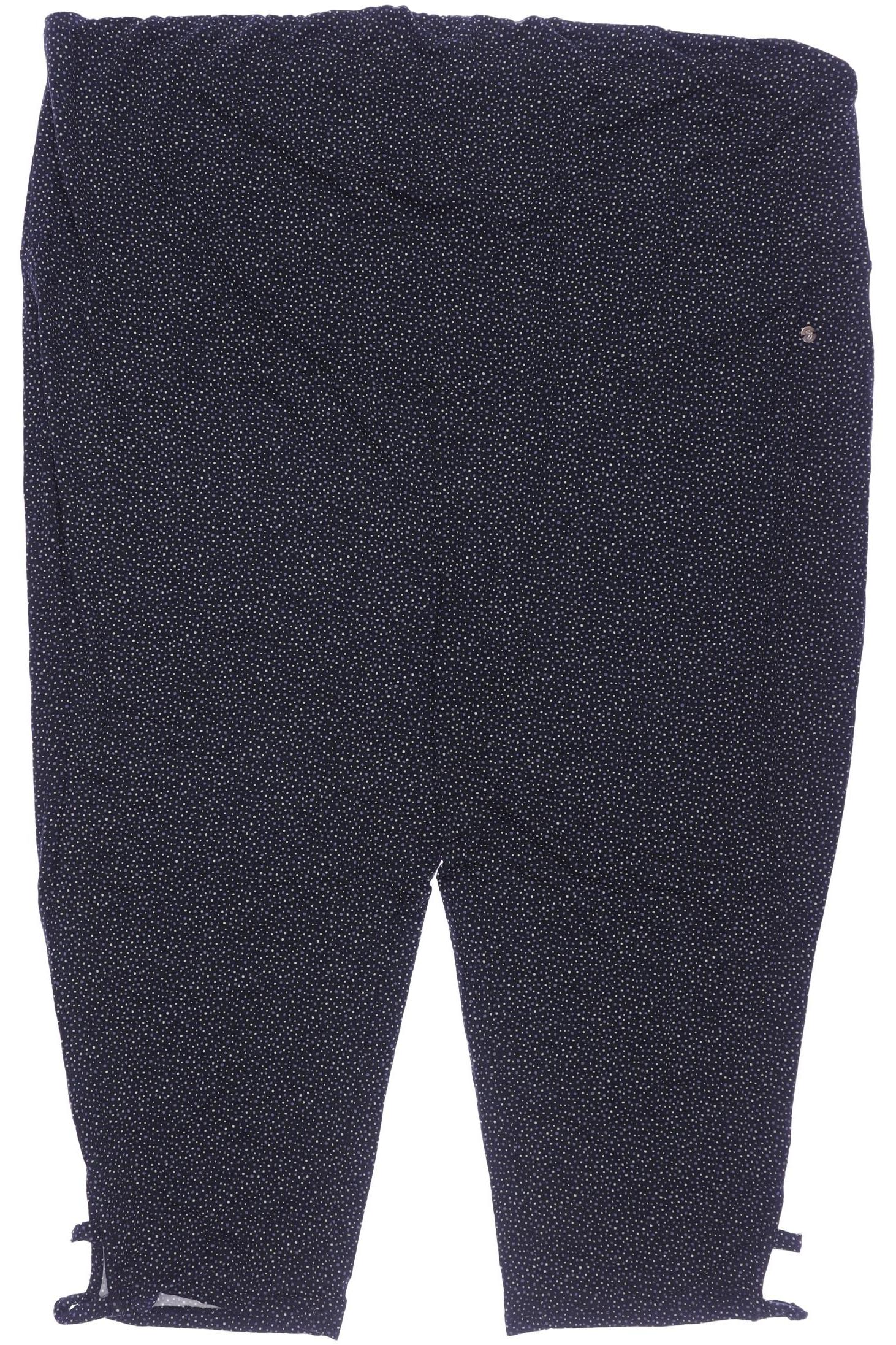 

sheego Damen Stoffhose, schwarz, Gr. 56
