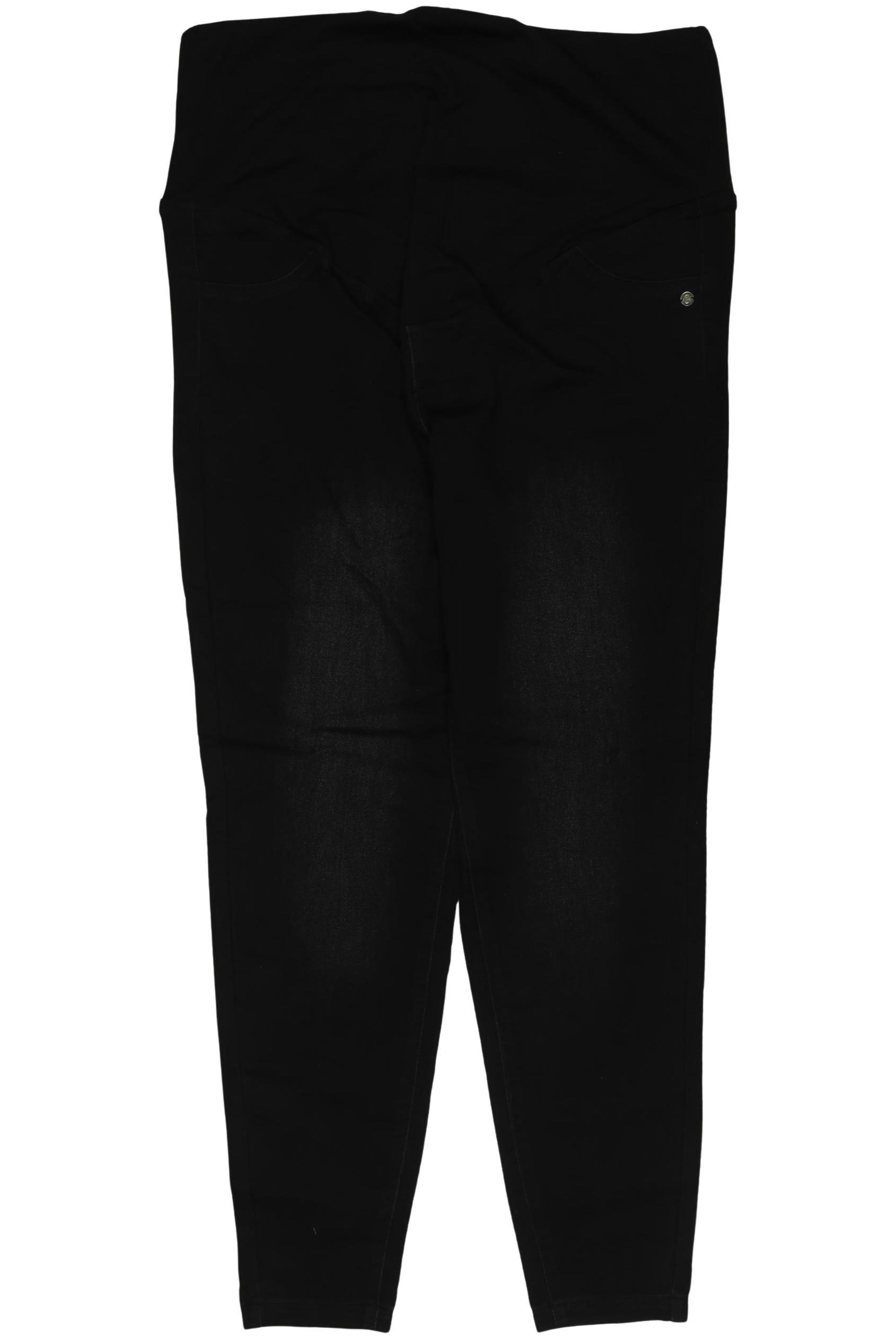 

sheego Damen Stoffhose, schwarz, Gr. 48