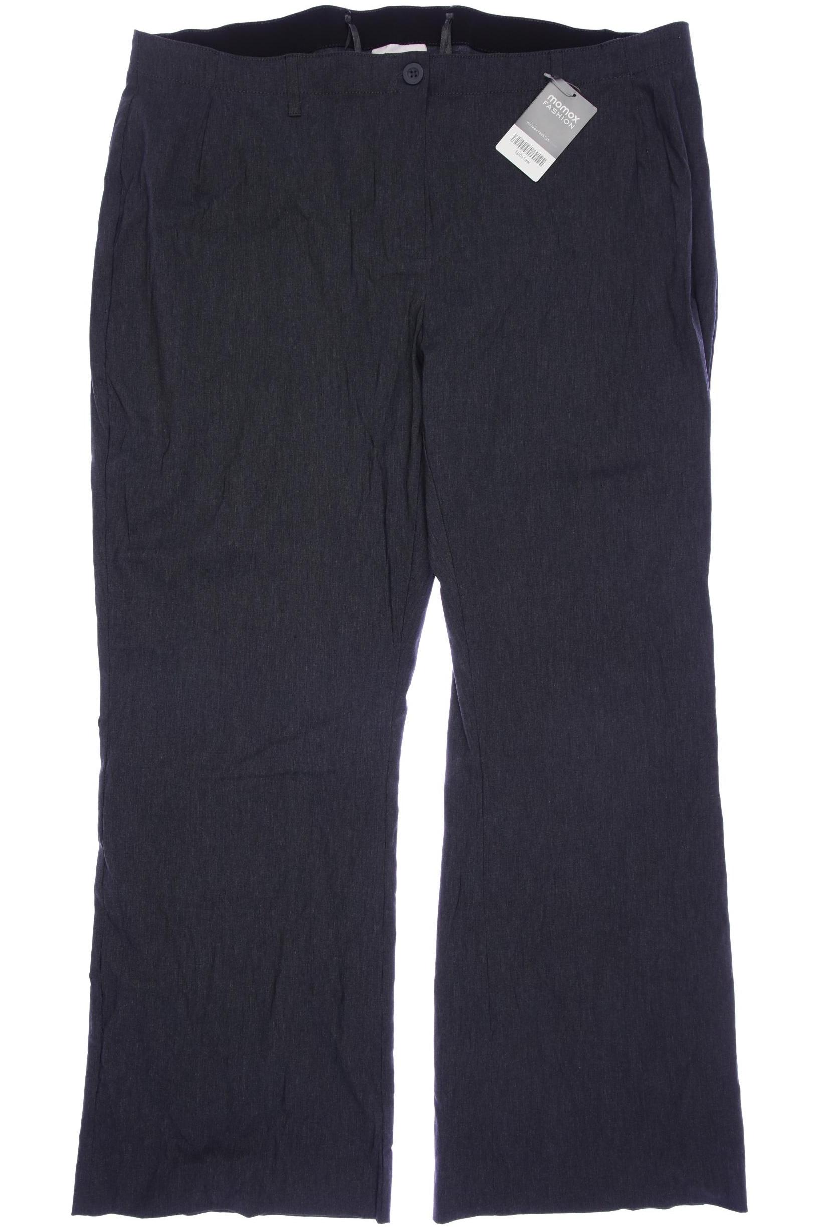 

sheego Damen Stoffhose, grau, Gr. 52