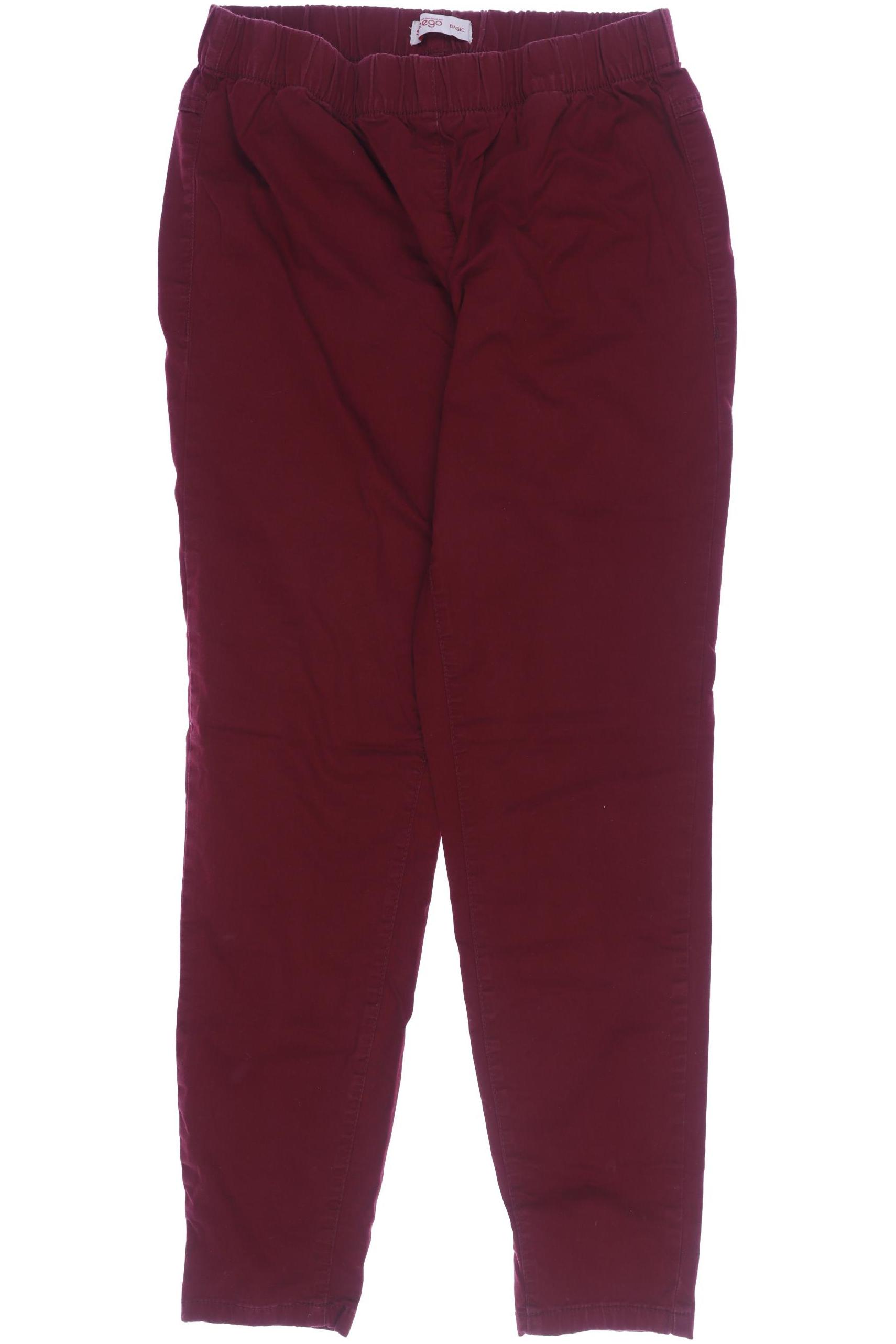 

sheego Damen Stoffhose, bordeaux, Gr. 44