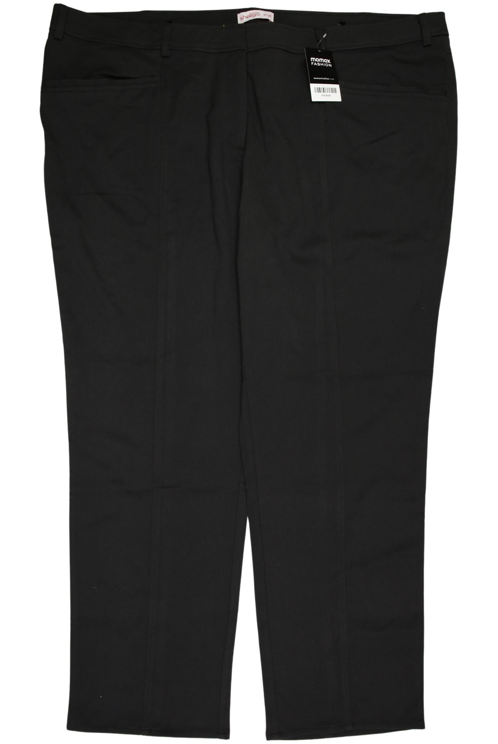 

sheego Damen Stoffhose, grau, Gr. 56