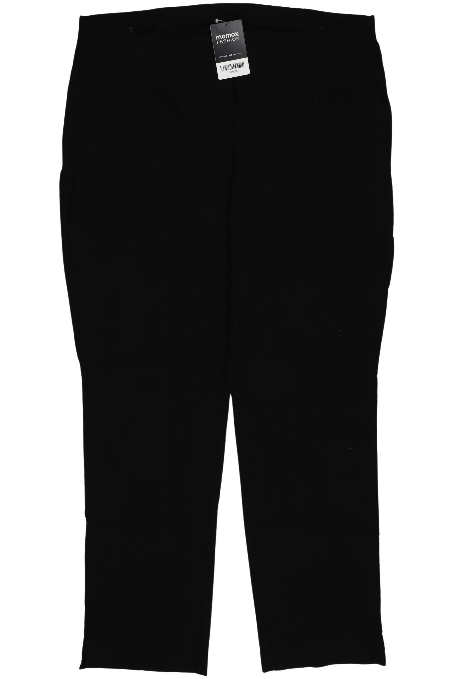 

sheego Damen Stoffhose, schwarz, Gr. 50