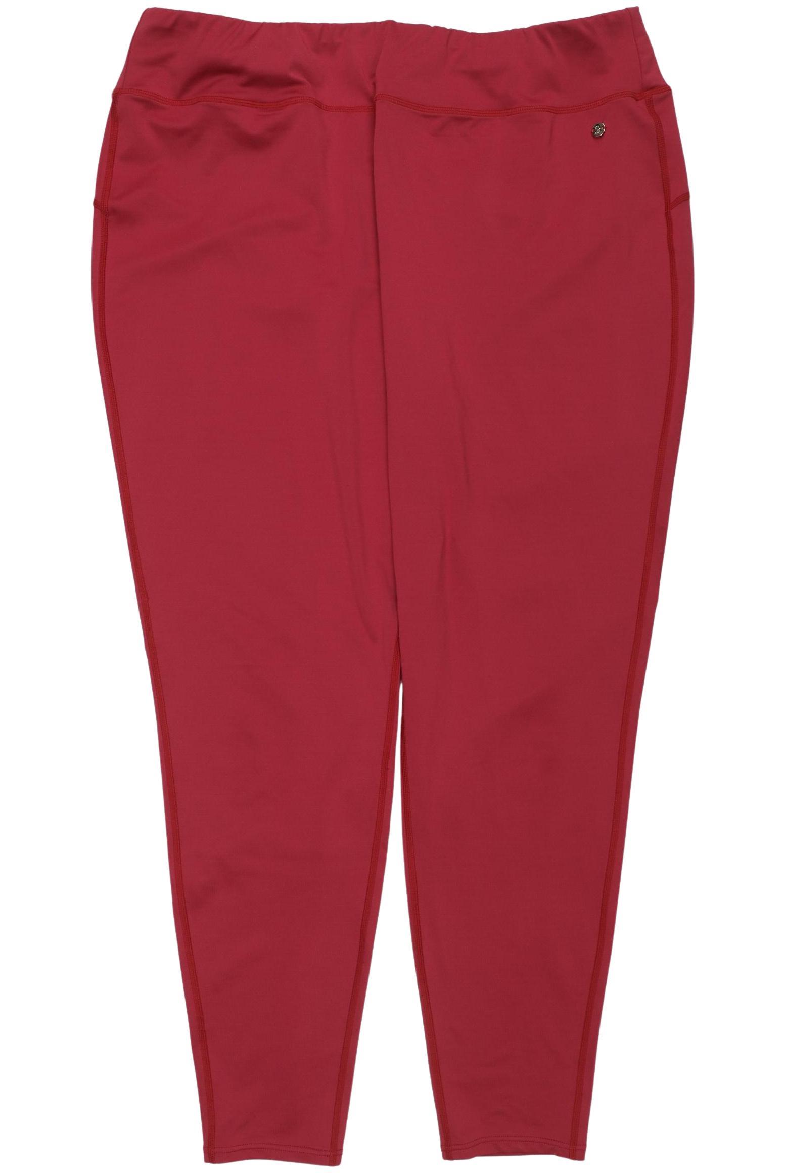 

sheego Damen Stoffhose, rot, Gr. 50