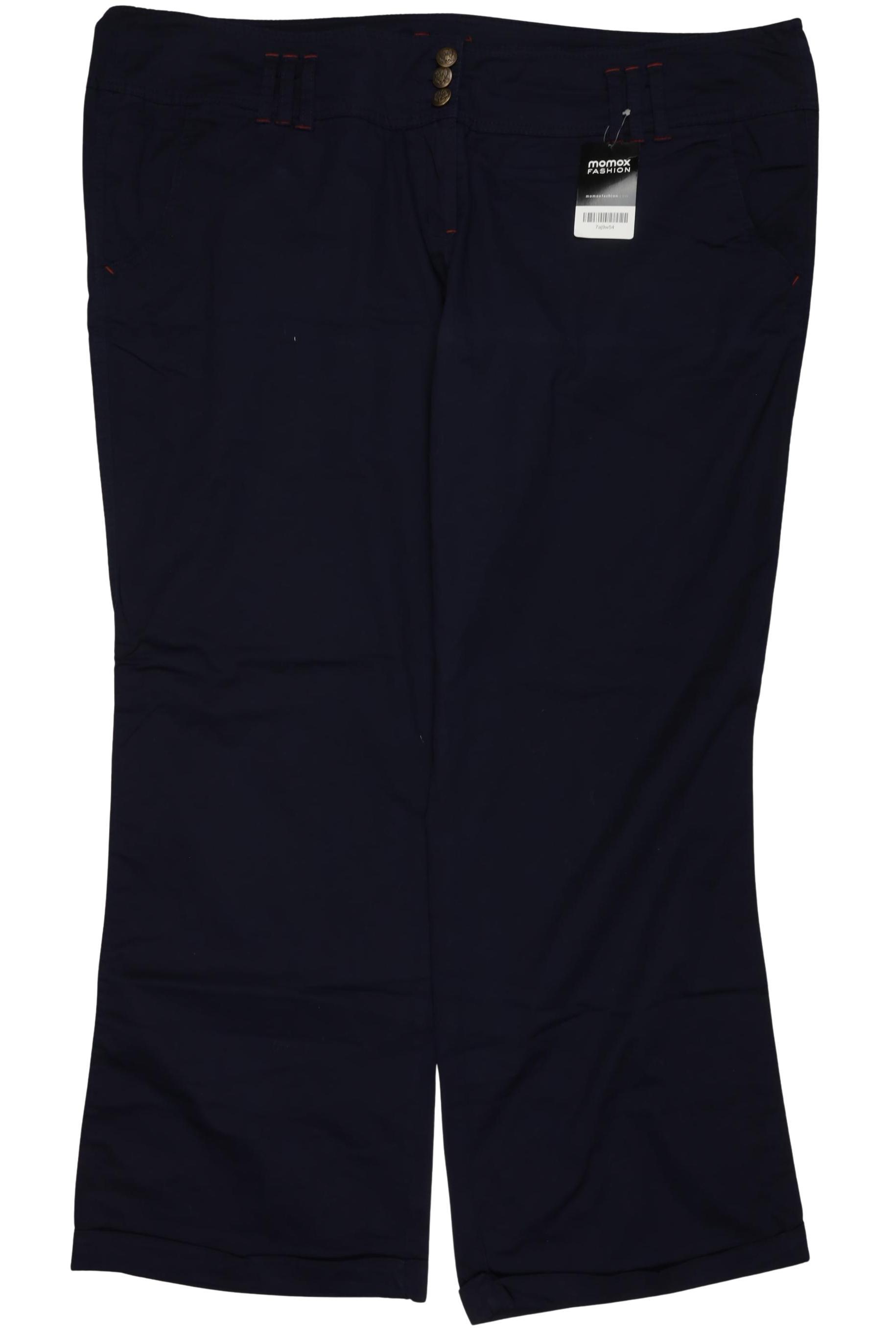 

sheego Damen Stoffhose, marineblau, Gr. 54