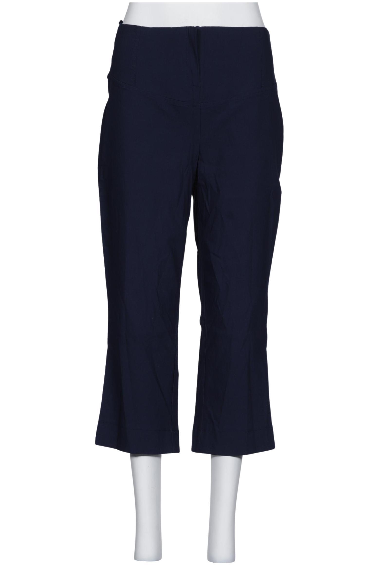 

sheego Damen Stoffhose, marineblau, Gr. 44