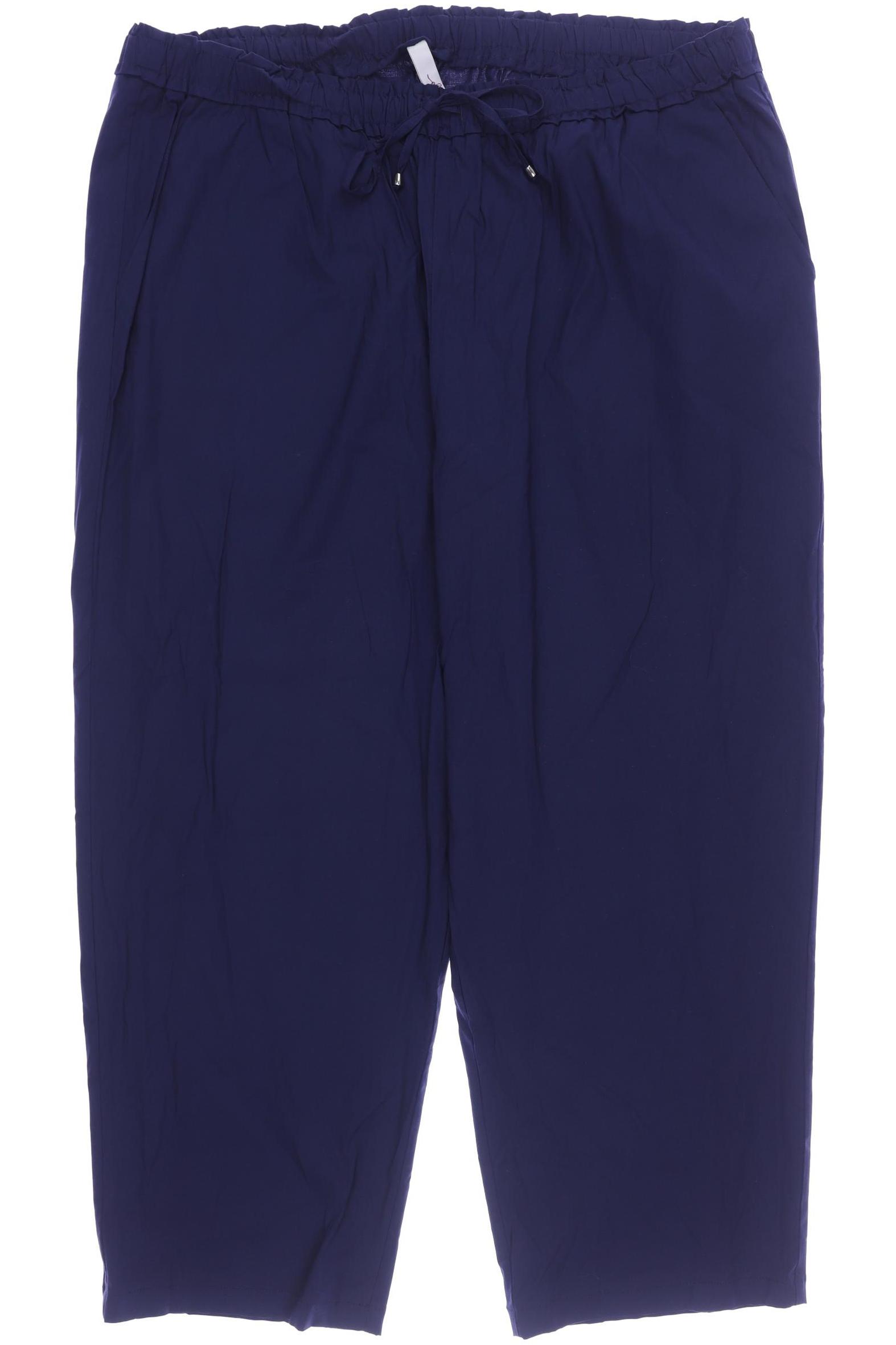 

sheego Damen Stoffhose, marineblau