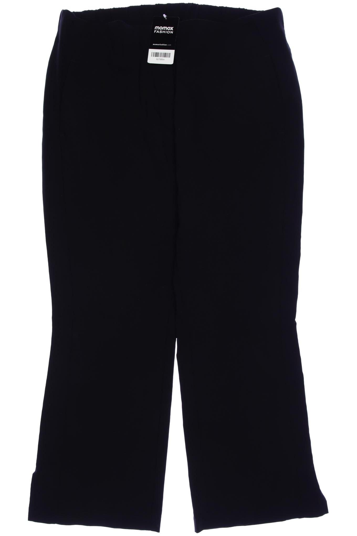 

sheego Damen Stoffhose, schwarz, Gr. 48