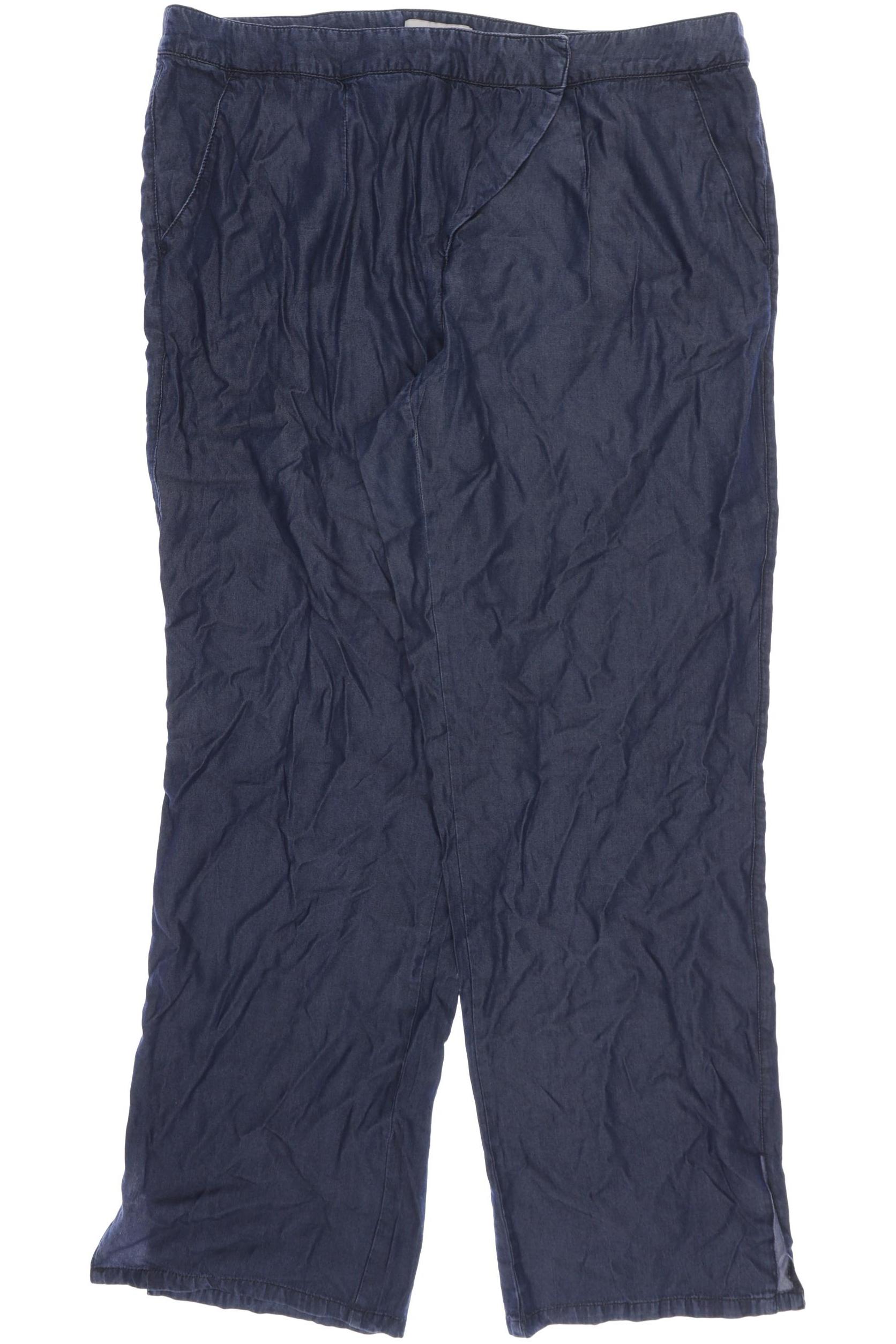 

sheego Damen Stoffhose, blau, Gr. 46