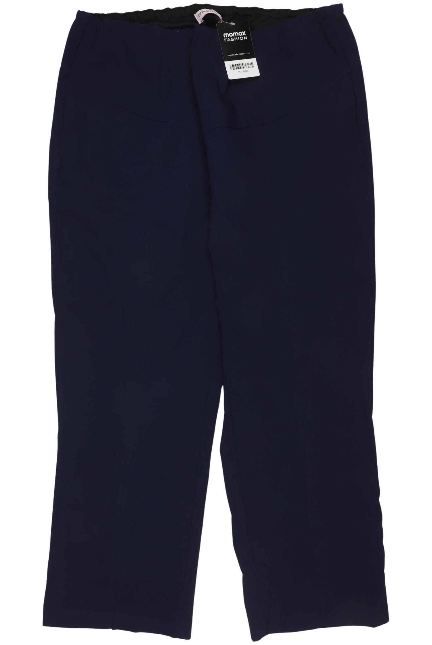 

sheego Damen Stoffhose, marineblau, Gr. 50