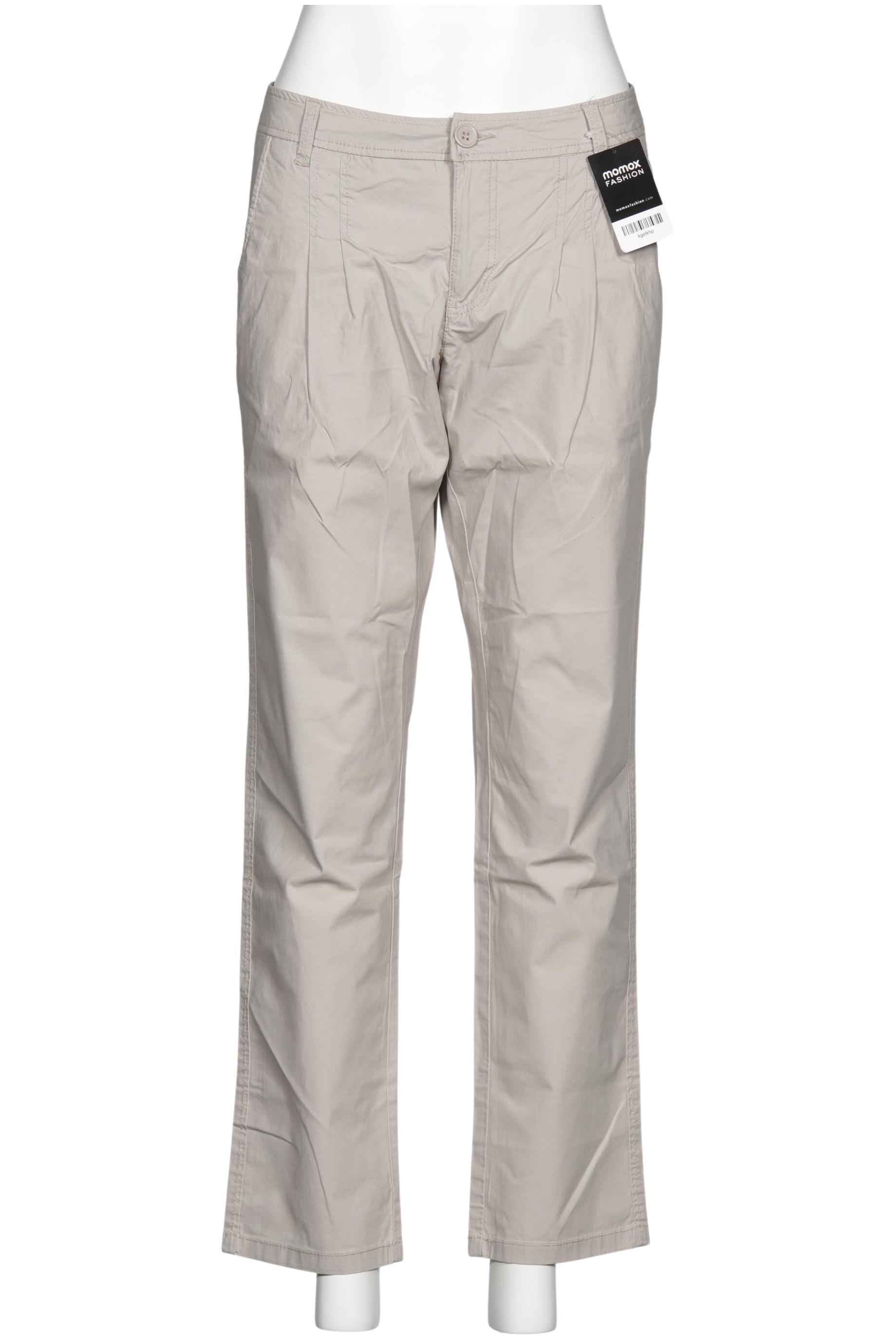 

sheego Damen Stoffhose, grau, Gr. 44