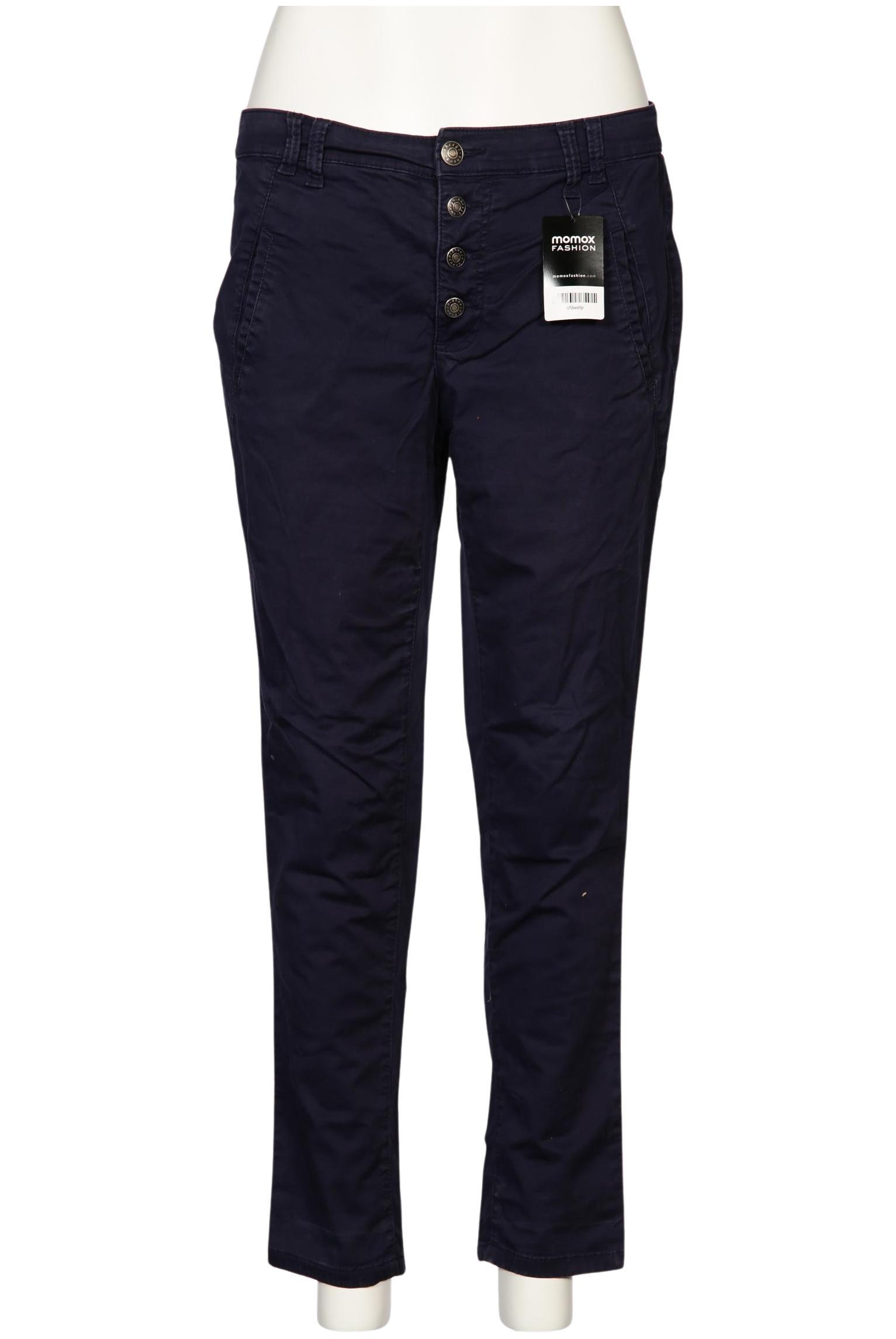 

sheego Damen Stoffhose, marineblau, Gr. 44