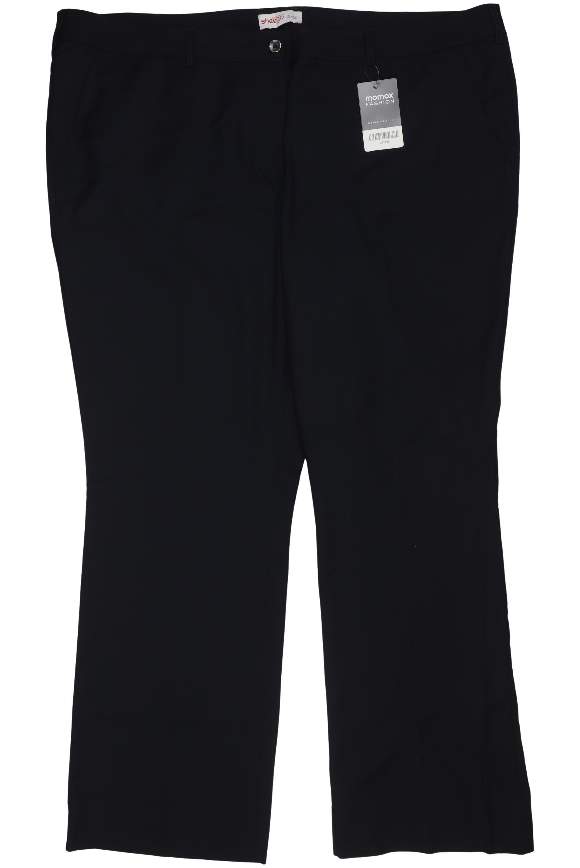 

sheego Damen Stoffhose, marineblau, Gr. 52