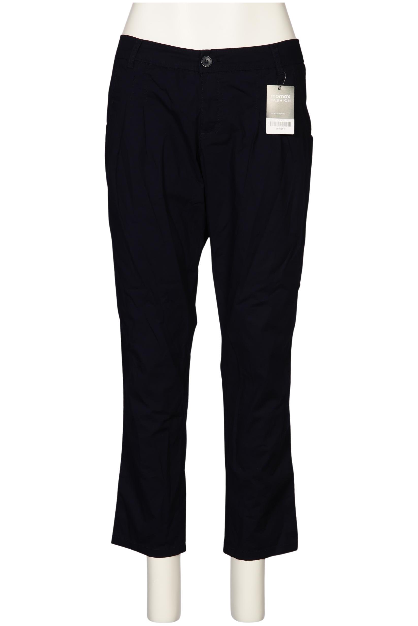 

sheego Damen Stoffhose, marineblau, Gr. 22