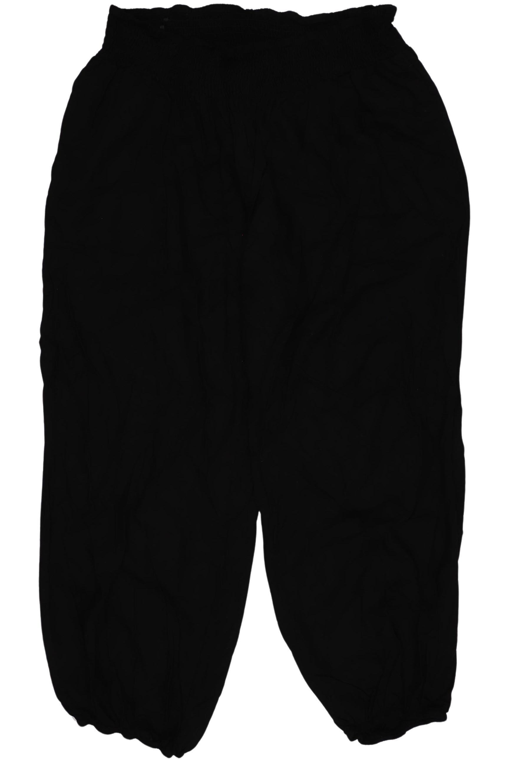 

sheego Damen Stoffhose, schwarz, Gr. 52