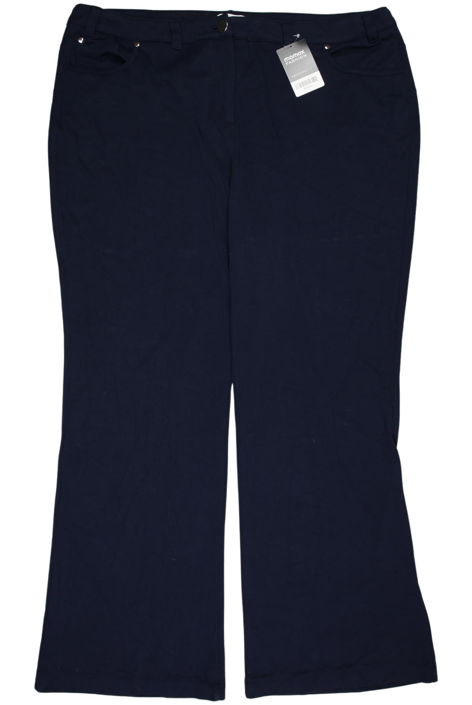 

sheego Damen Stoffhose, marineblau, Gr. 52