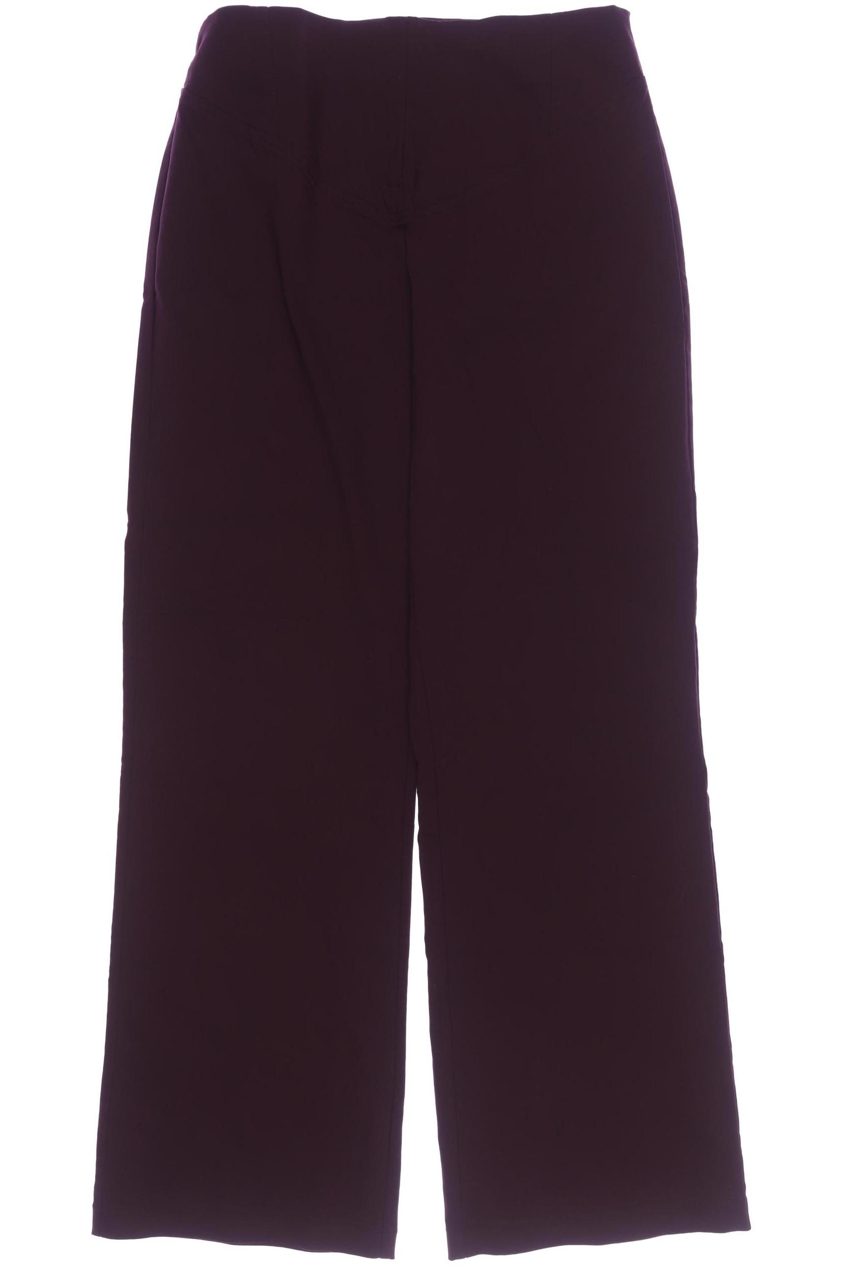 

sheego Damen Stoffhose, bordeaux, Gr. 28