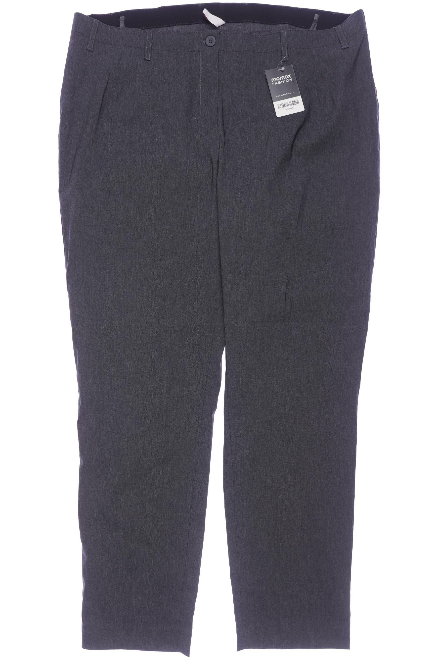 

sheego Damen Stoffhose, grau, Gr. 104