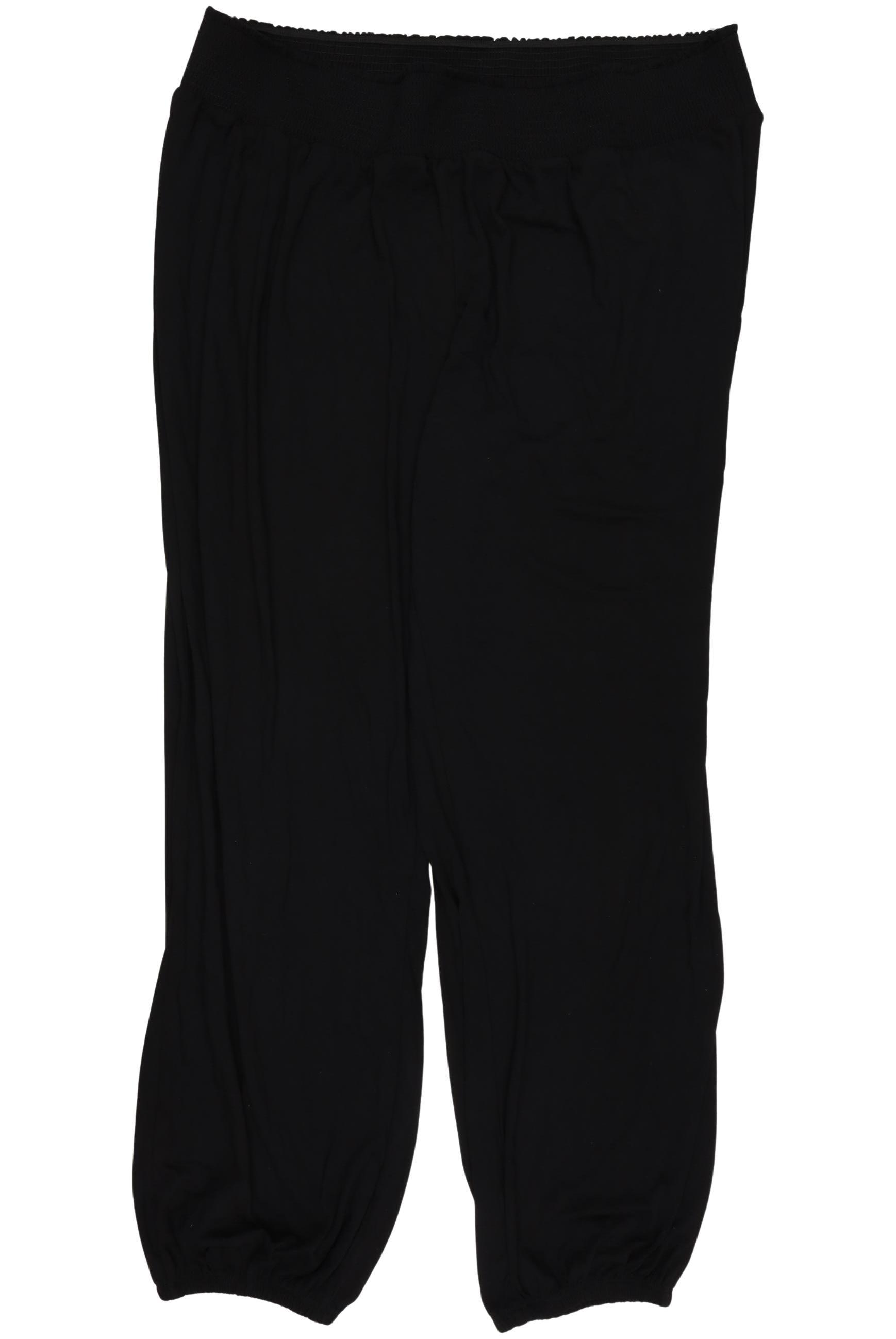 

sheego Damen Stoffhose, schwarz, Gr. 52