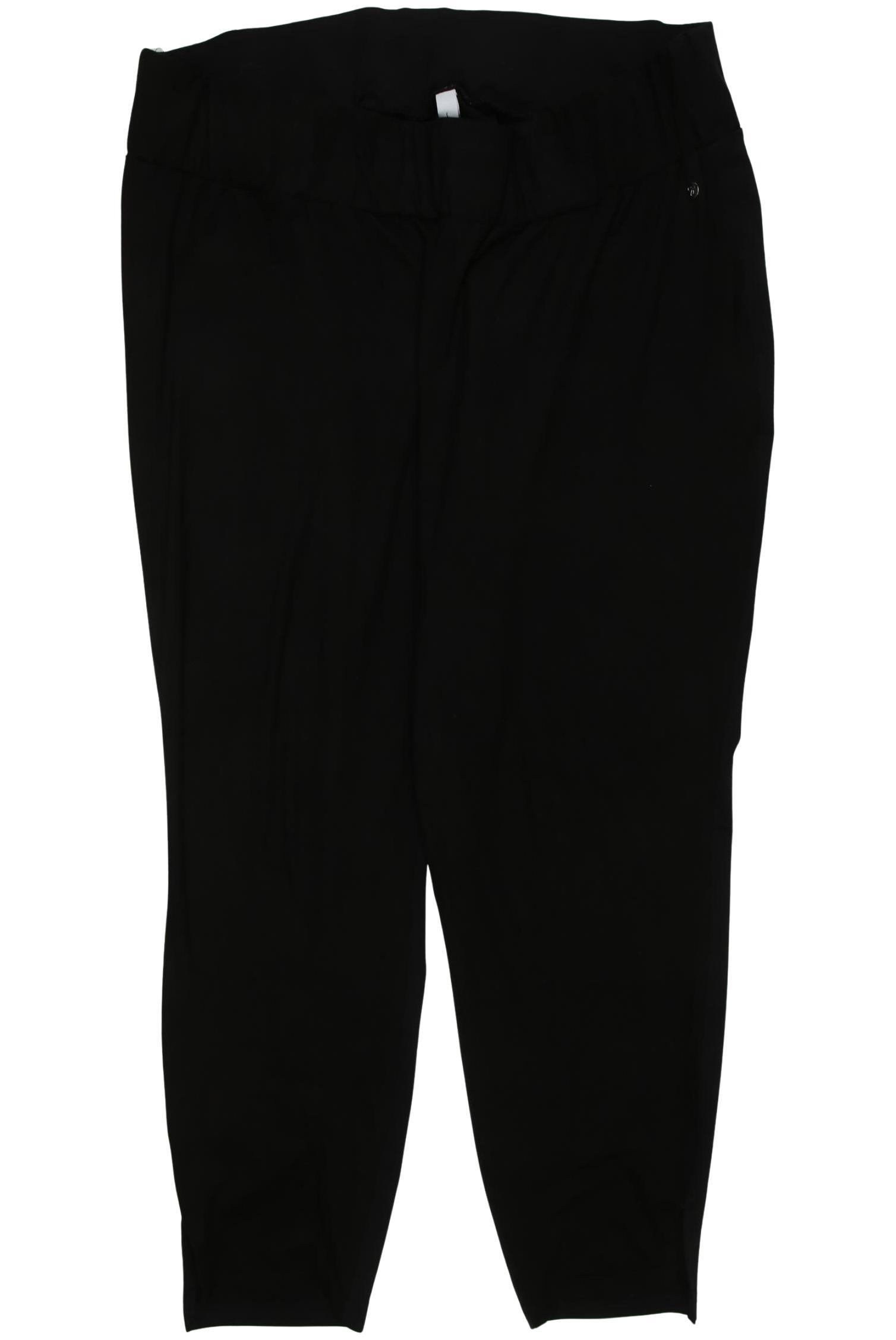 

sheego Damen Stoffhose, schwarz, Gr. 52