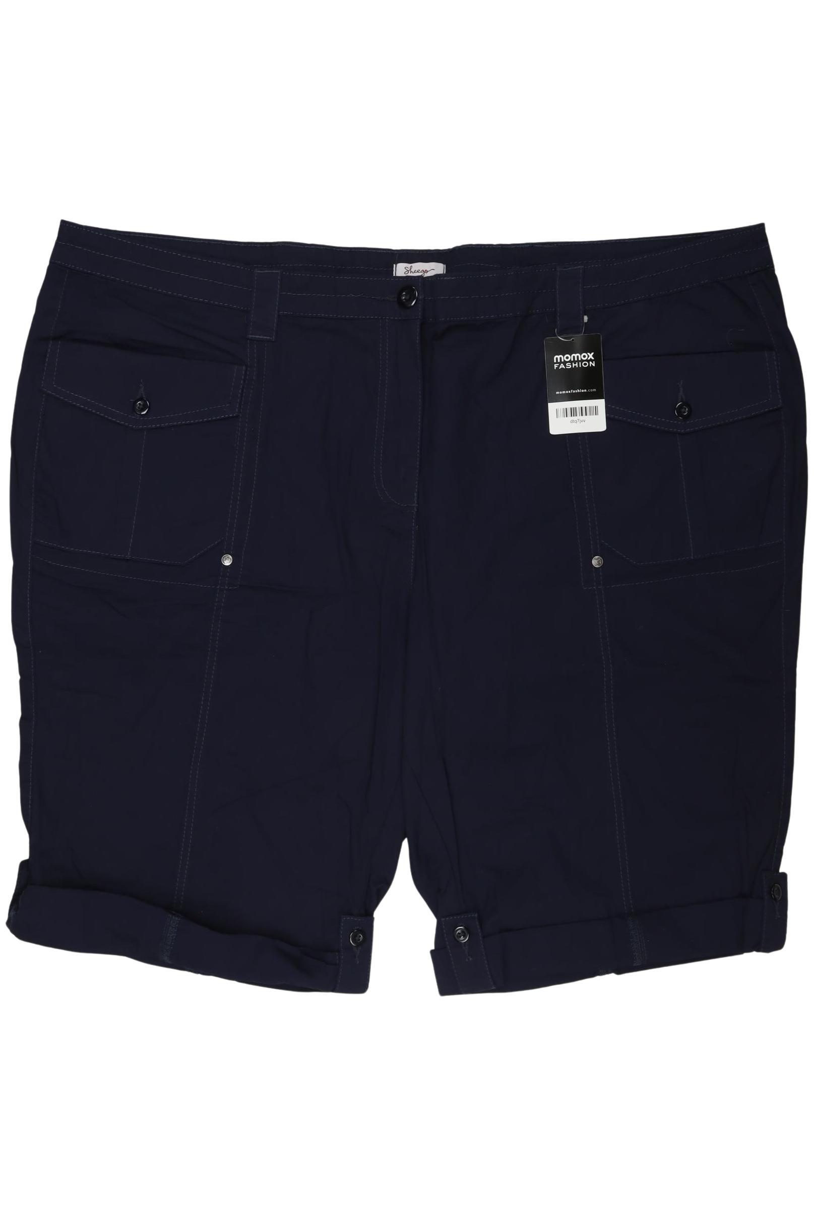 

sheego Damen Stoffhose, marineblau, Gr. 58