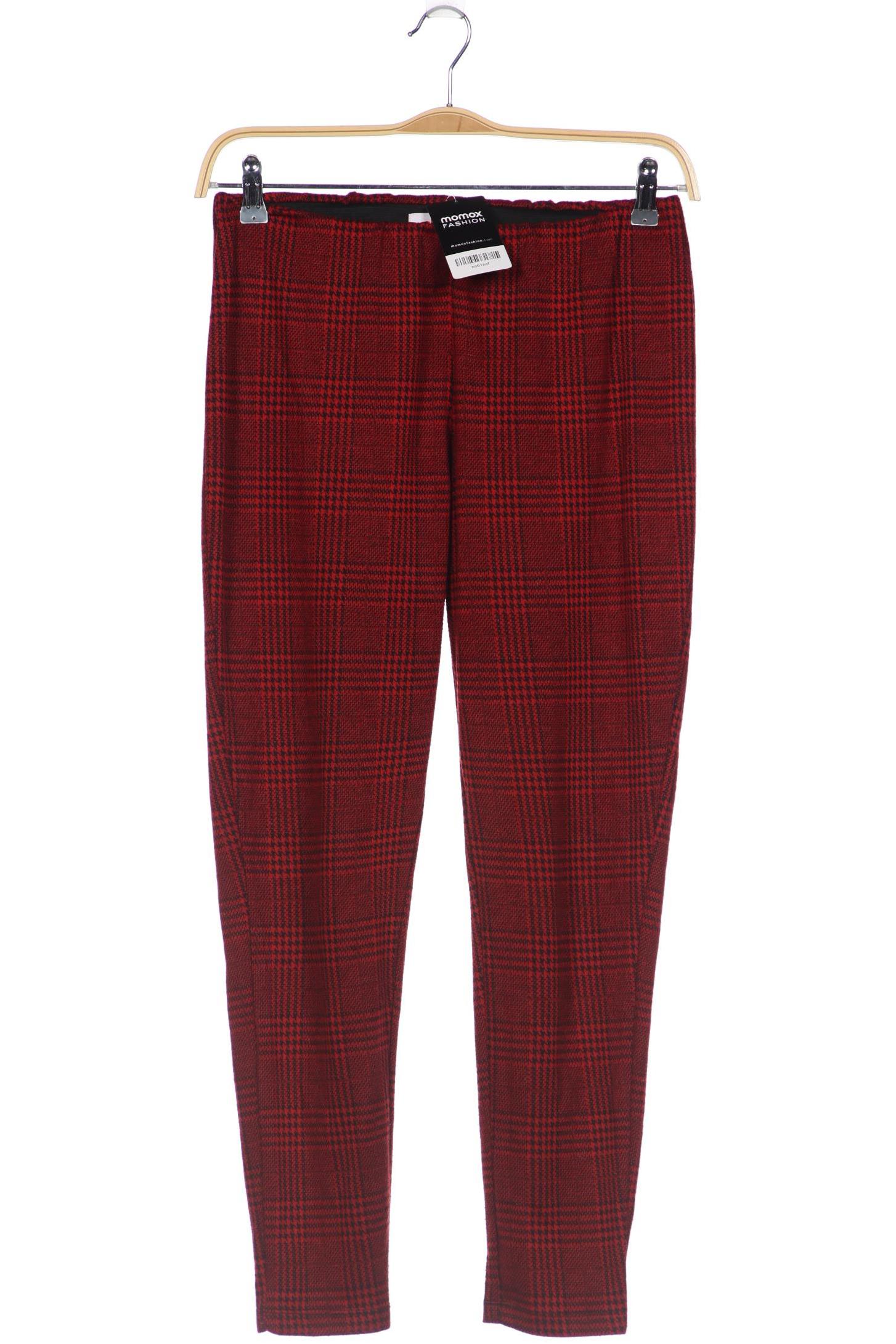 

sheego Damen Stoffhose, rot