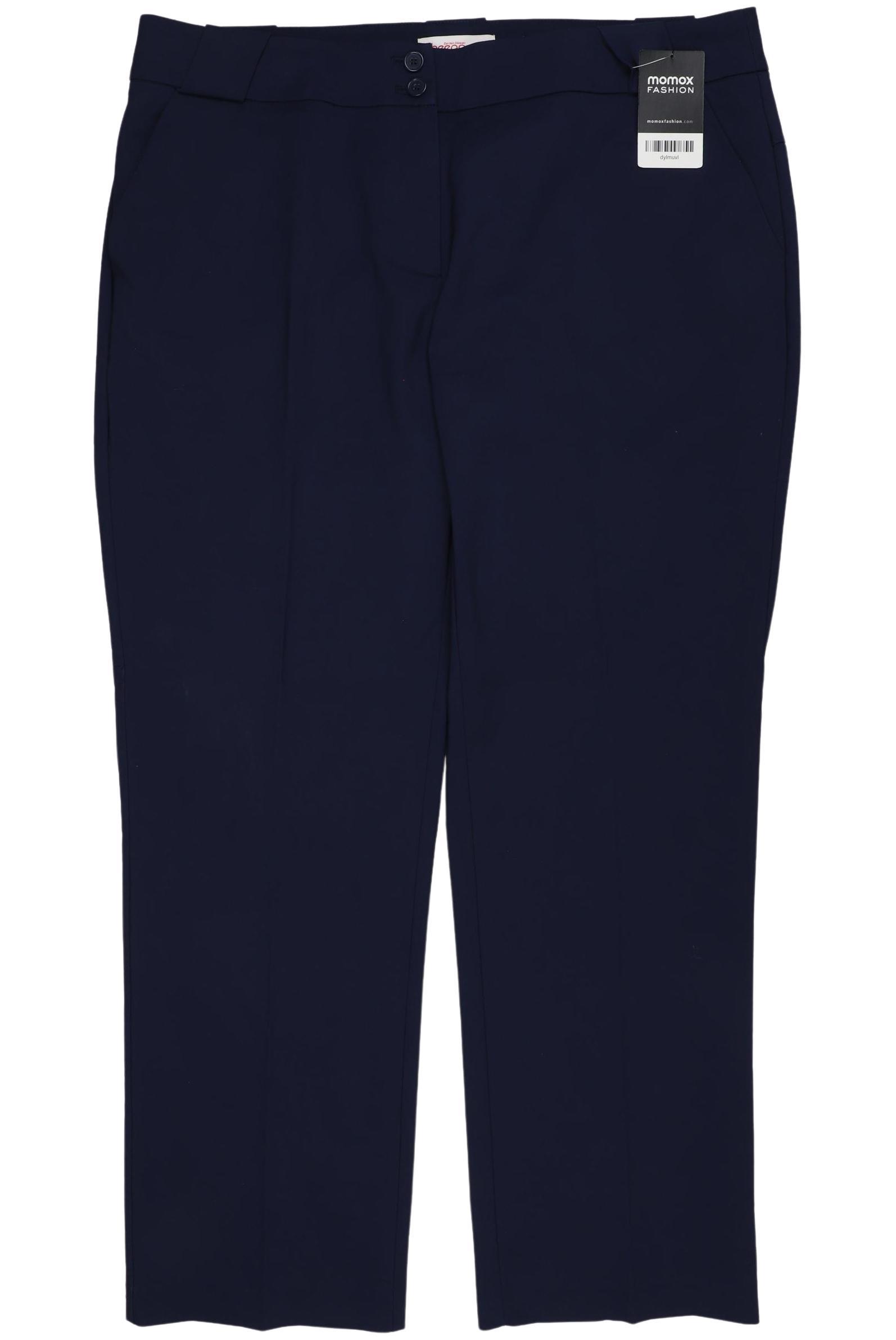 

sheego Damen Stoffhose, marineblau, Gr. 46