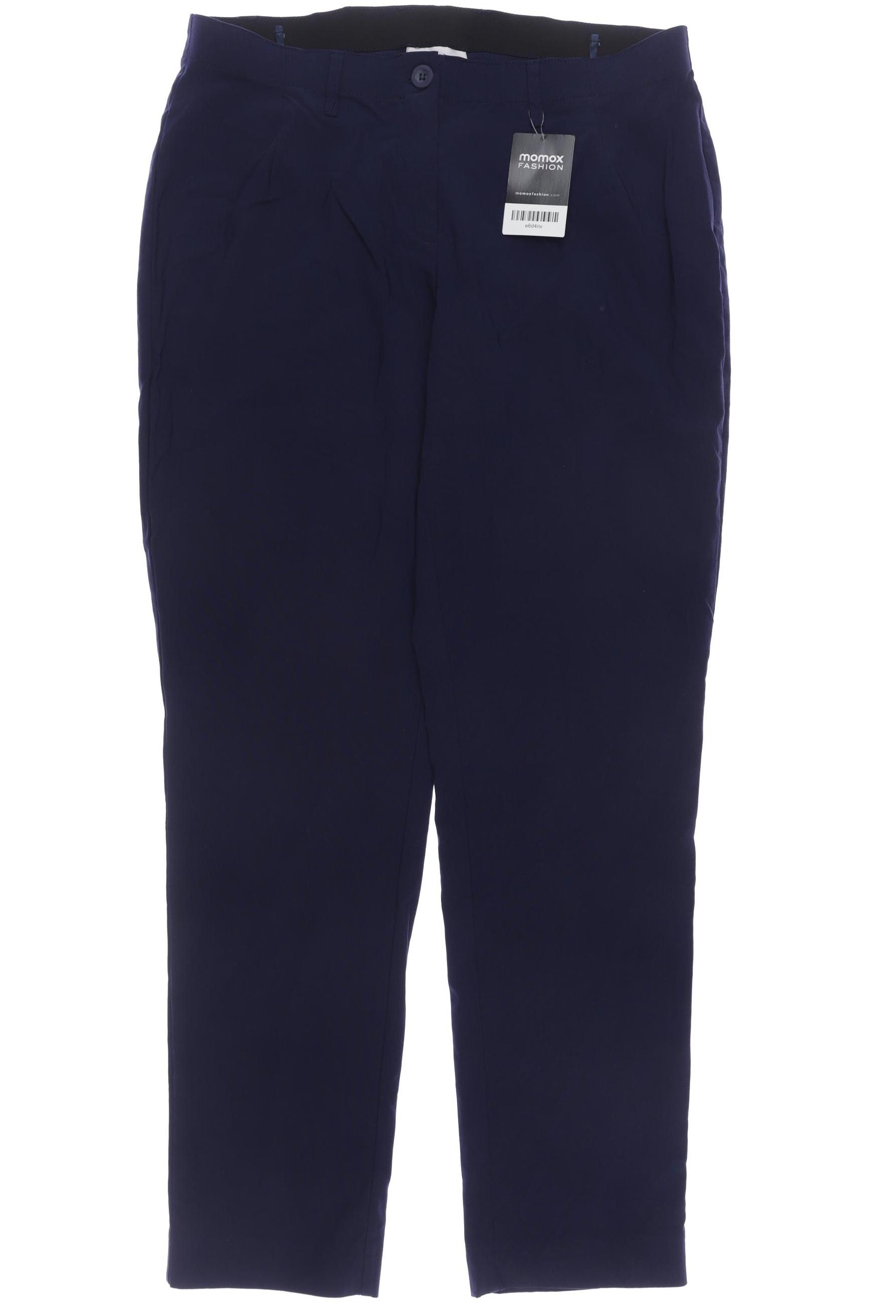 

sheego Damen Stoffhose, marineblau, Gr. 44