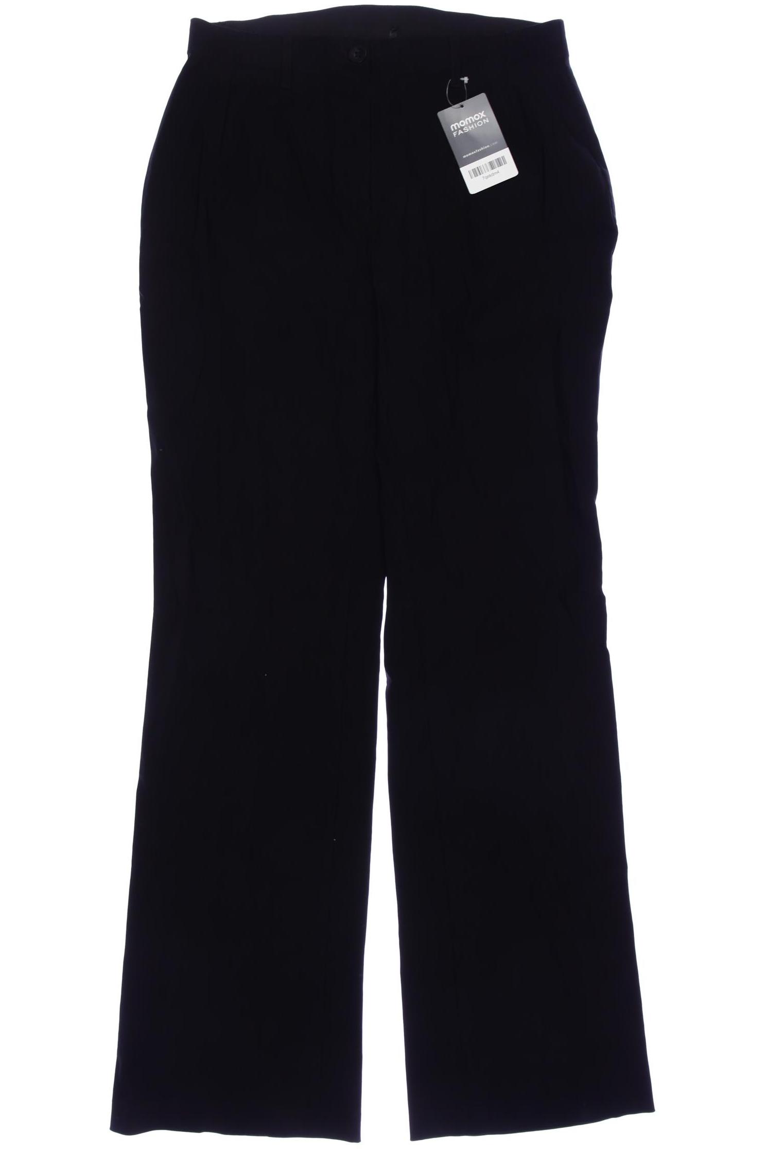 

sheego Damen Stoffhose, schwarz, Gr. 40