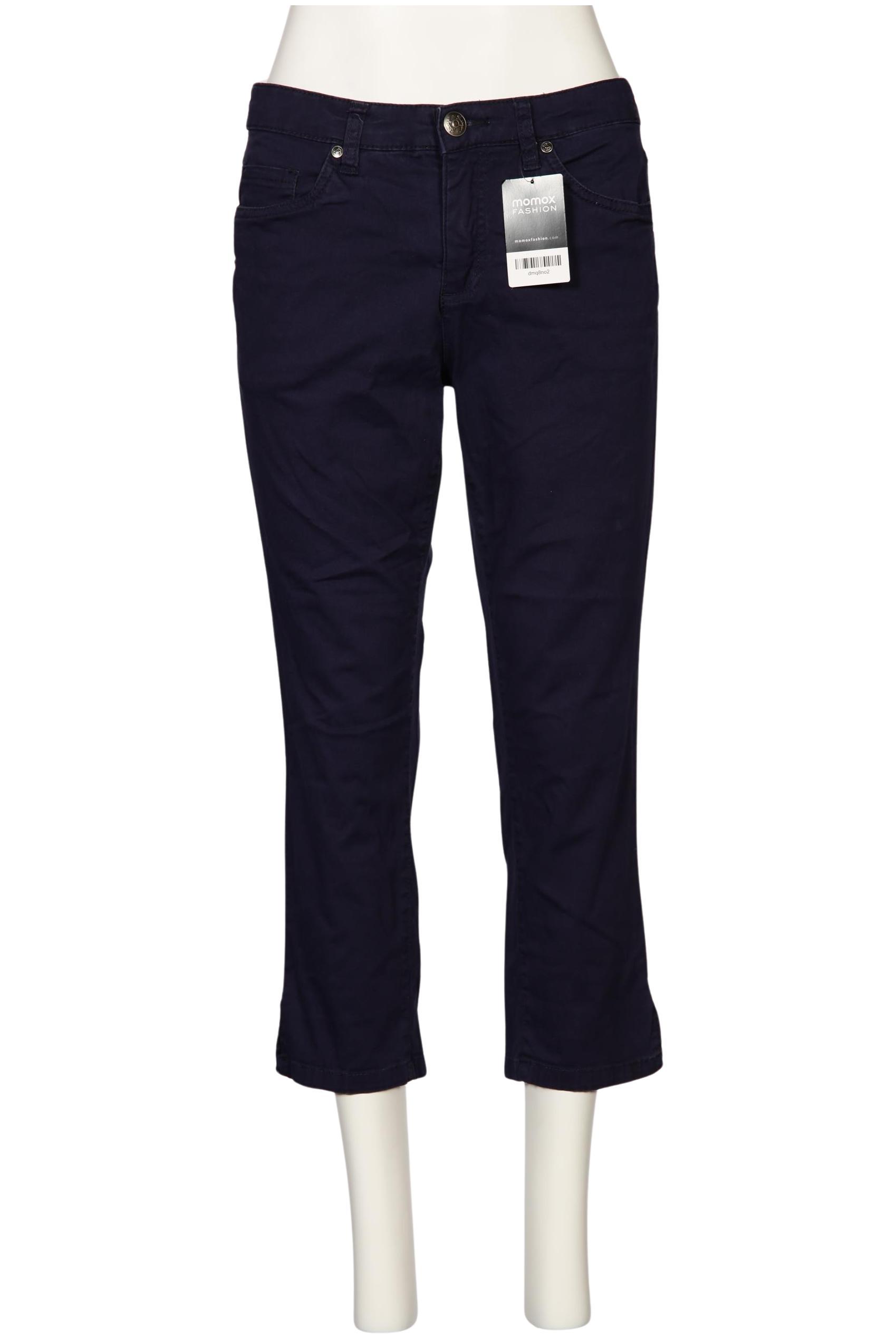 

sheego Damen Stoffhose, marineblau, Gr. 42