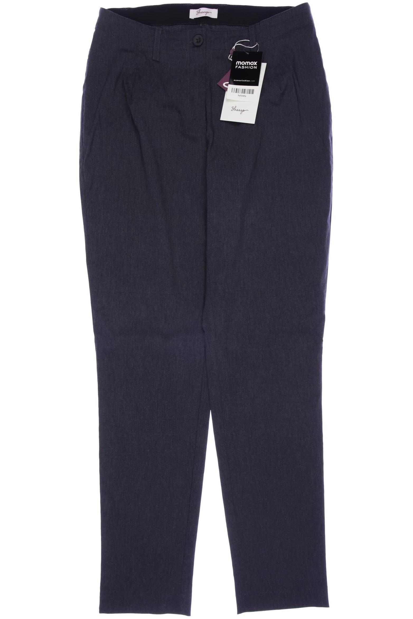 

sheego Damen Stoffhose, grau, Gr. 40