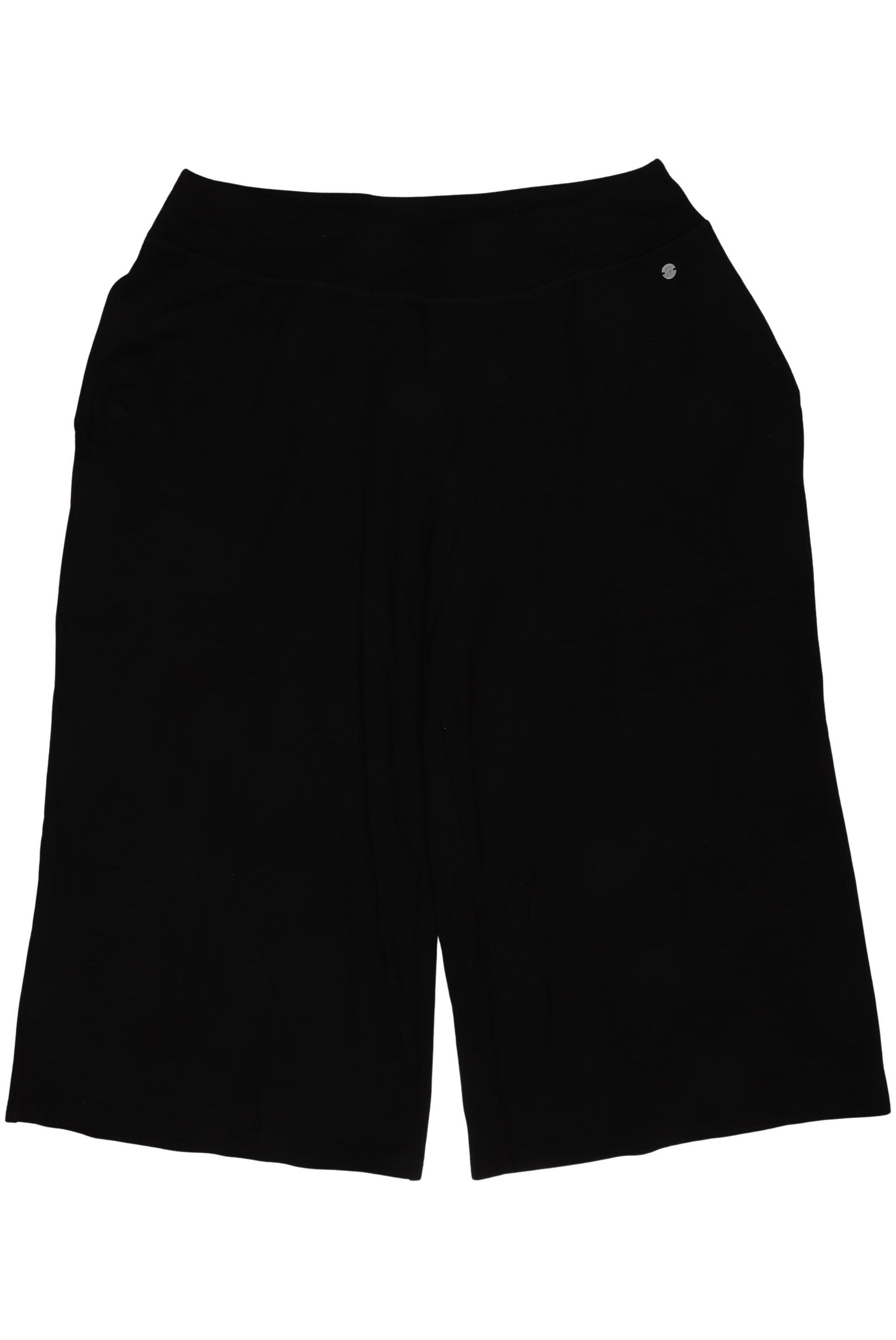 

sheego Damen Stoffhose, schwarz, Gr. 48